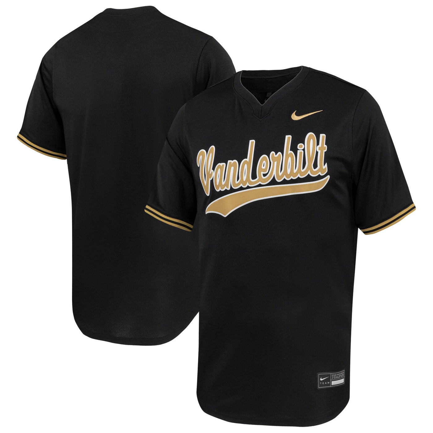 Nike Black Vanderbilt Commodores Limited Baseball Jersey