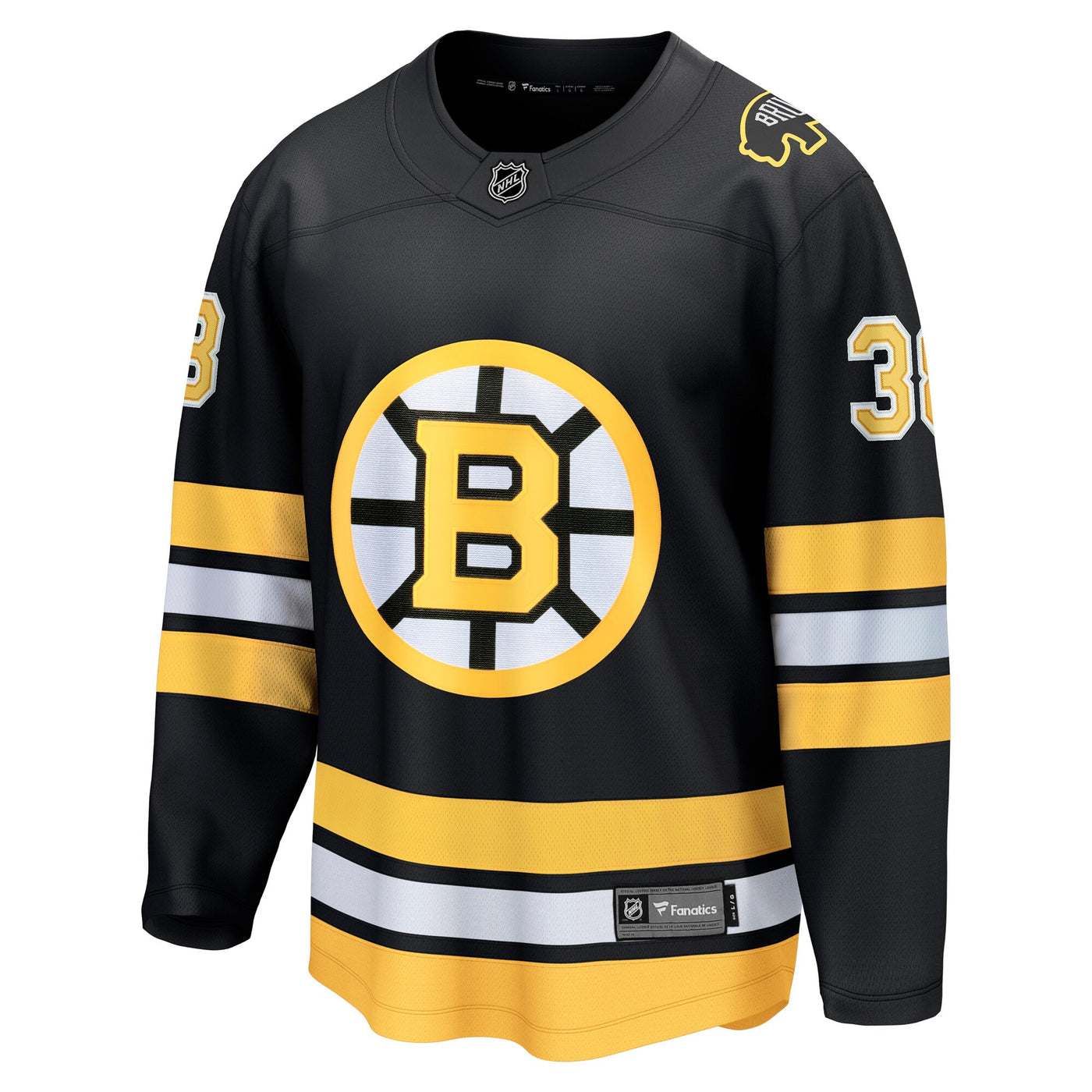Boston Bruins Patrick Brown Fanatics Black Home Breakaway Player Jersey