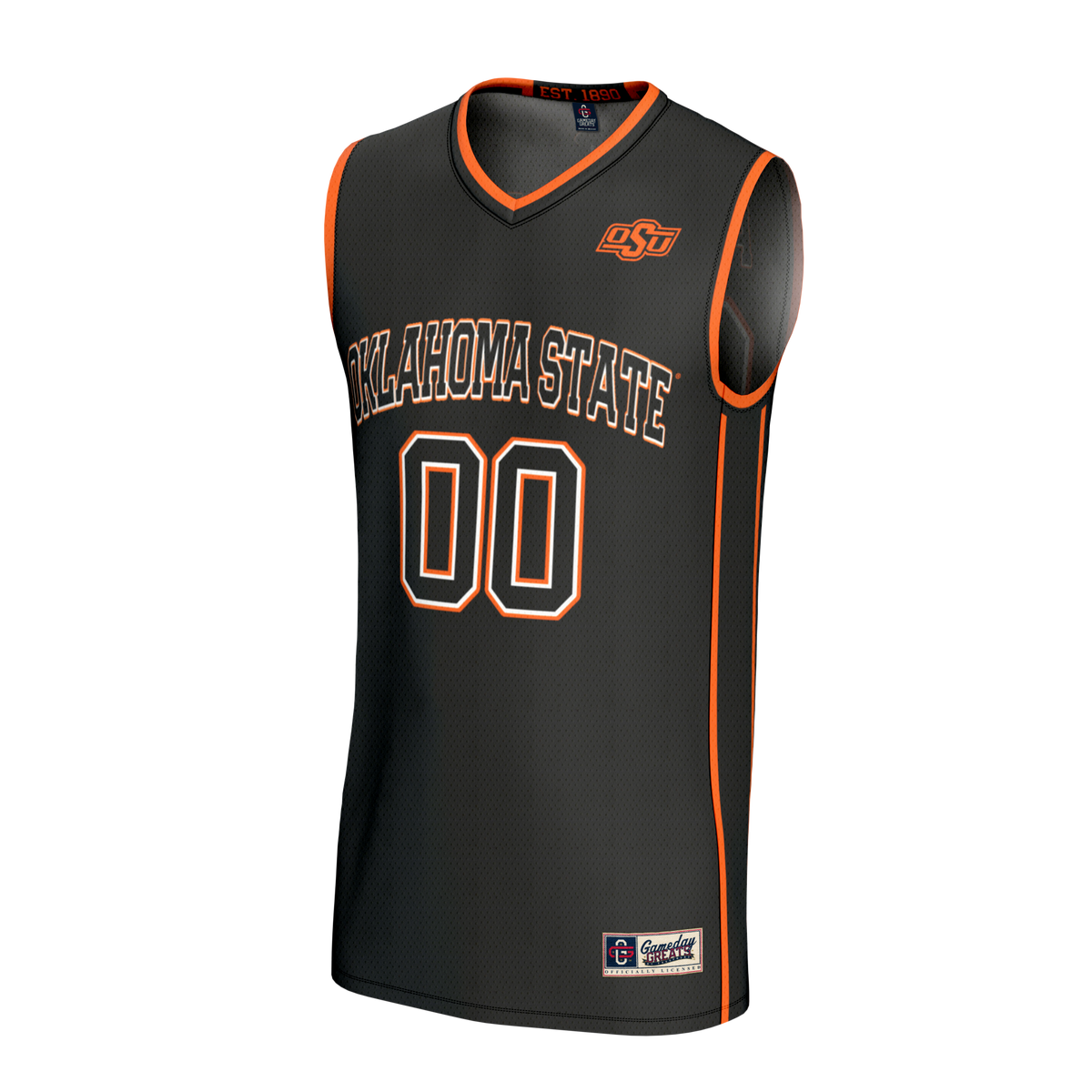 Oklahoma State Cowboys GameDay Greats Lightweight Collegiate Basketball NIL Pick-A-Player Fashion Jersey - Black