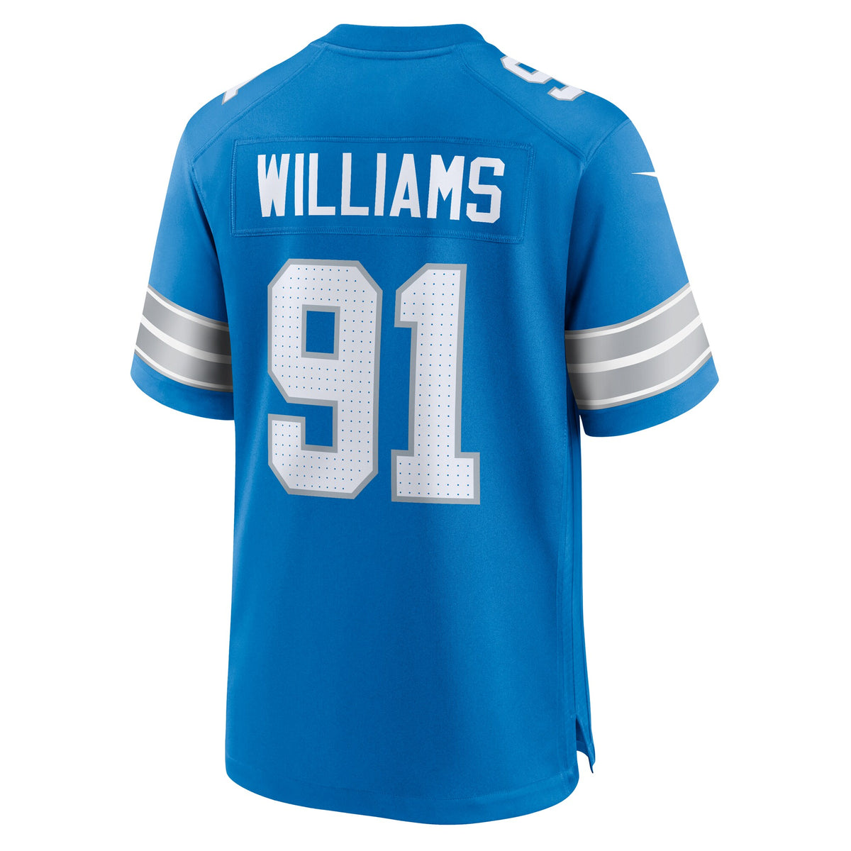 Detroit Lions Tyleik Williams Blue Team Game Jersey