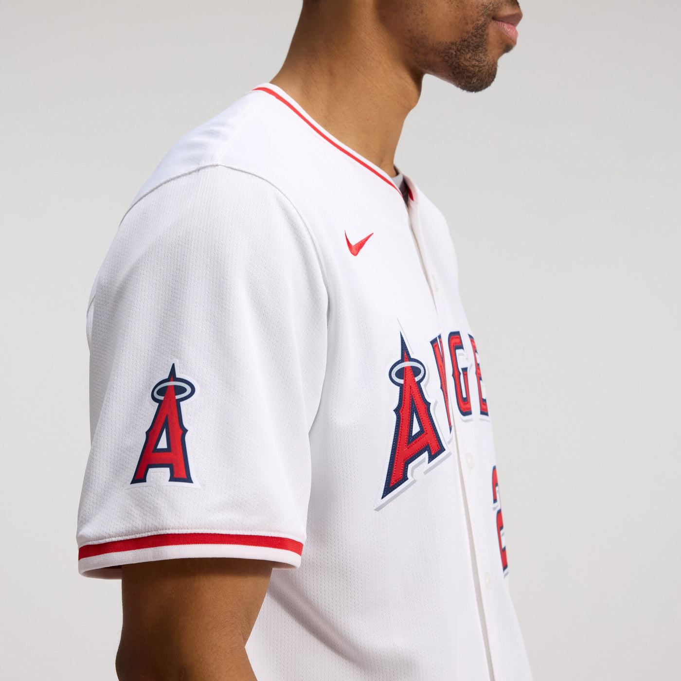 Los Angeles Angels Mike Trout Nike White Home Limited Player Jersey