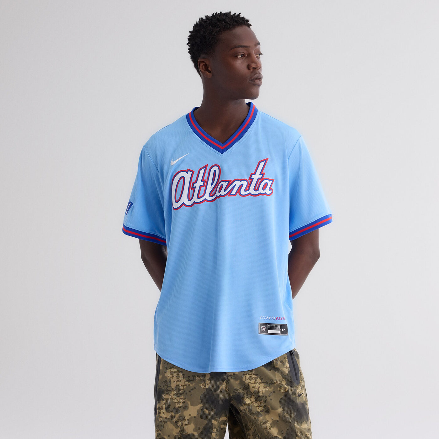Atlanta Braves Nike Powder Blue 2026 City Connect Stadium Jersey