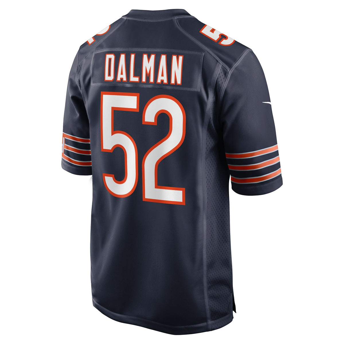 Chicago Bears Drew Dalman Navy Team Game Jersey