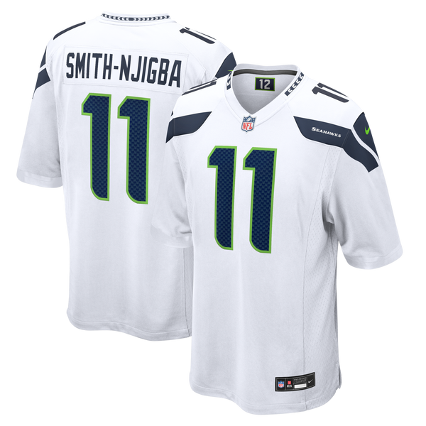 Seattle Seahawks Jaxon Smith-Njigba Nike White Game Jersey