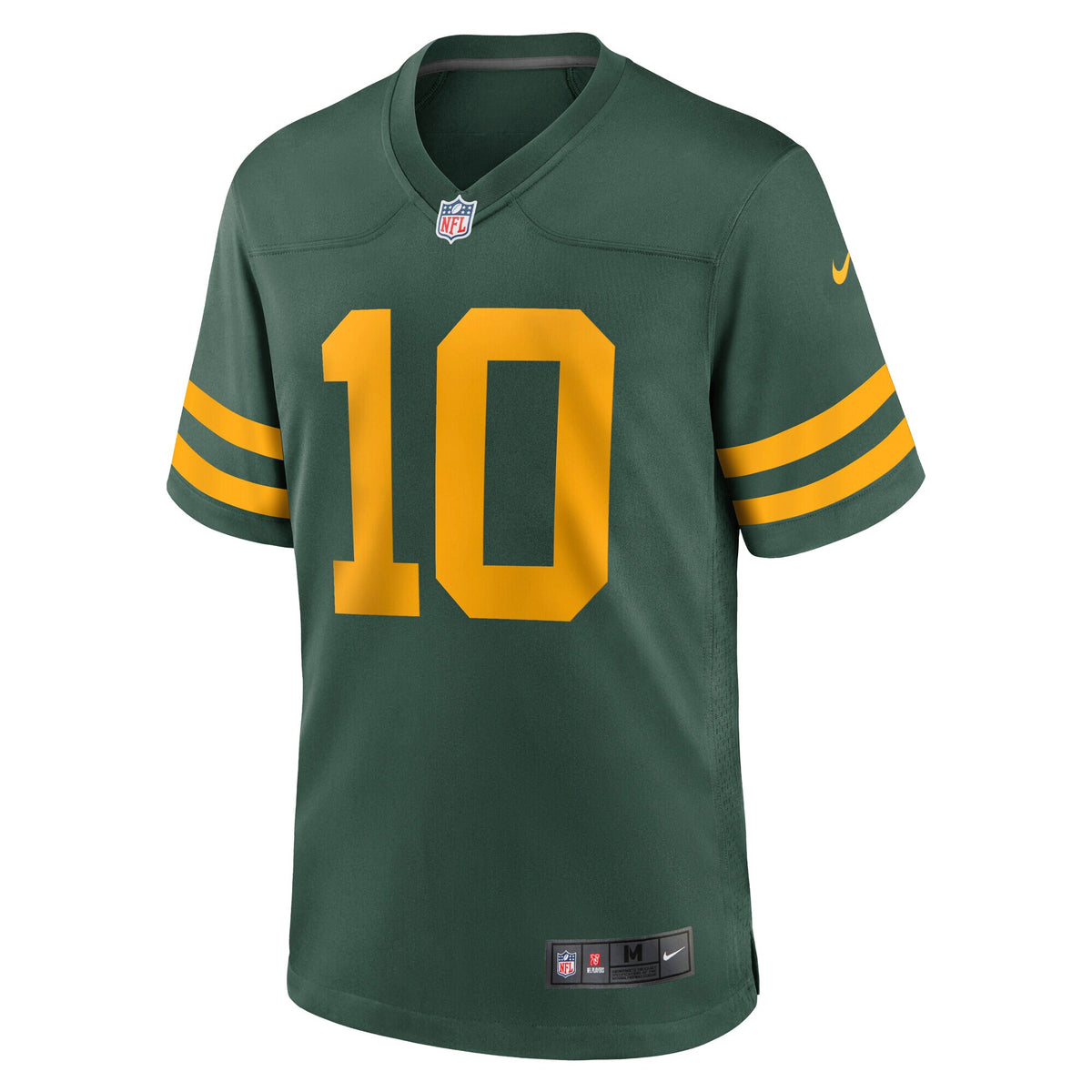 Green Bay Packers Jordan Love Green Alternate Game Jersey