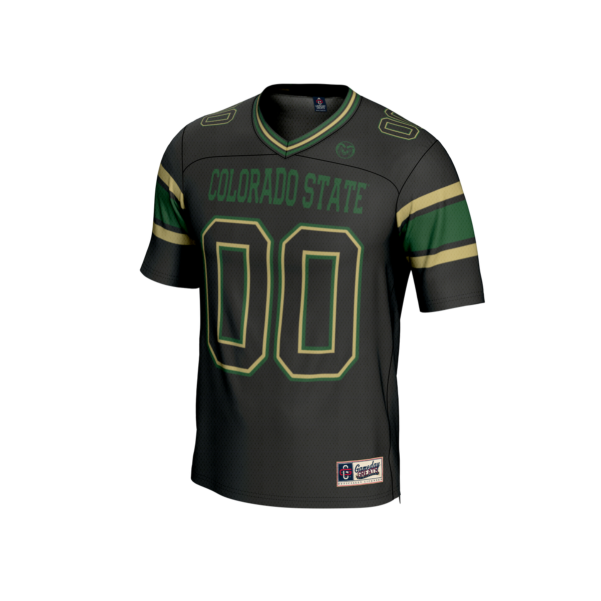 Colorado State Rams GameDay Greats Personalized Football Fashion Jersey - Black