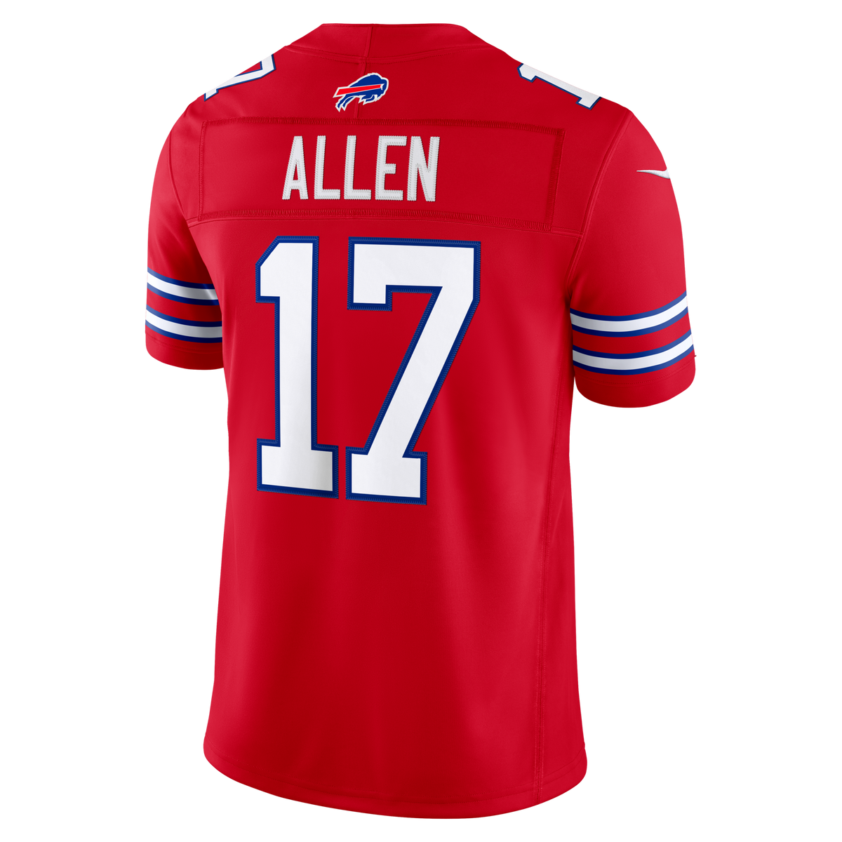 Buffalo Bills Josh Allen Red Alternate Vapor F.U.S.E. Stitched Limited Jersey