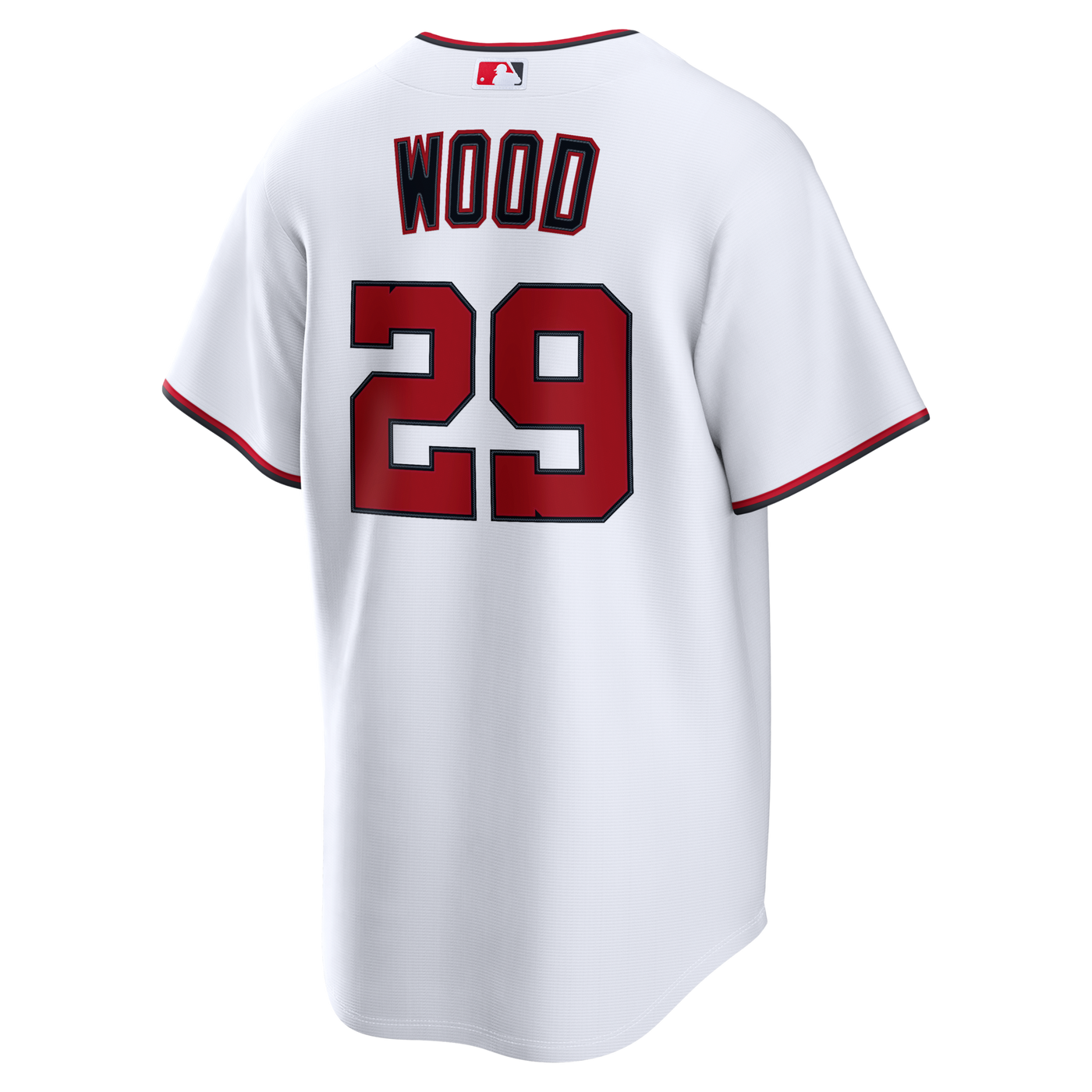 Washington Nationals James Wood Nike White Home Replica Jersey
