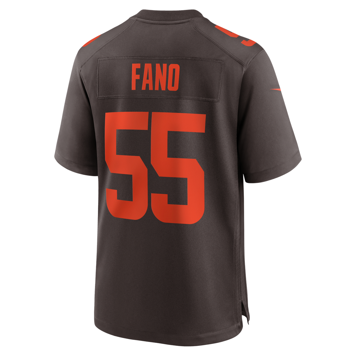 Cleveland Browns Spencer Fano Brown 2026 NFL Draft First Round Pick No. 9 Alpha Dawg Alternate Game Jersey