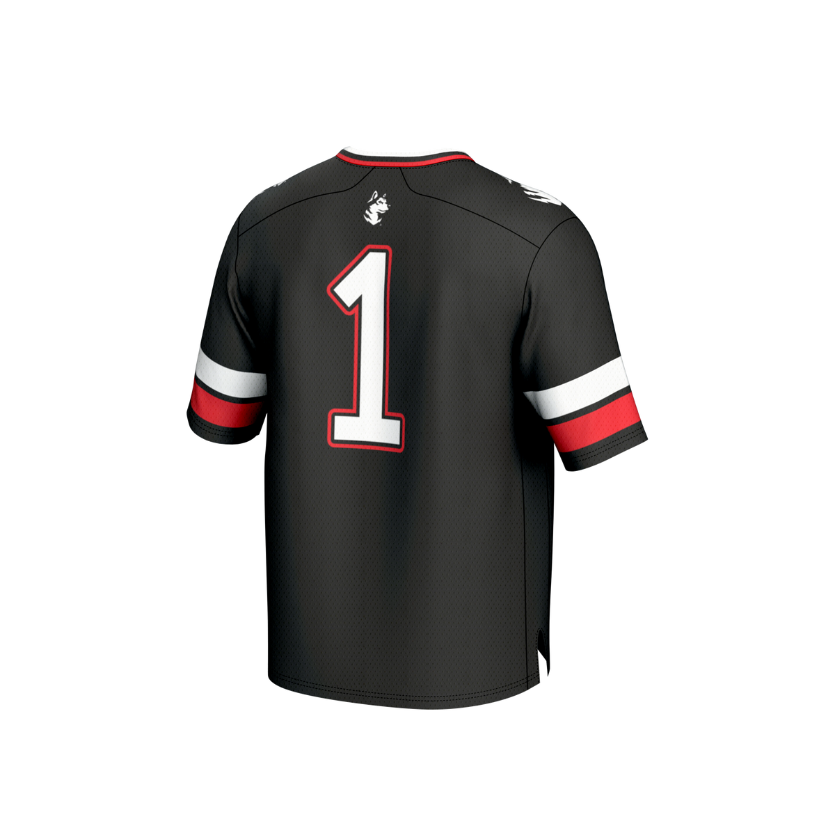 #1 Northeastern Huskies GameDay Greats Lightweight Collegiate Football Fashion Jersey - Black