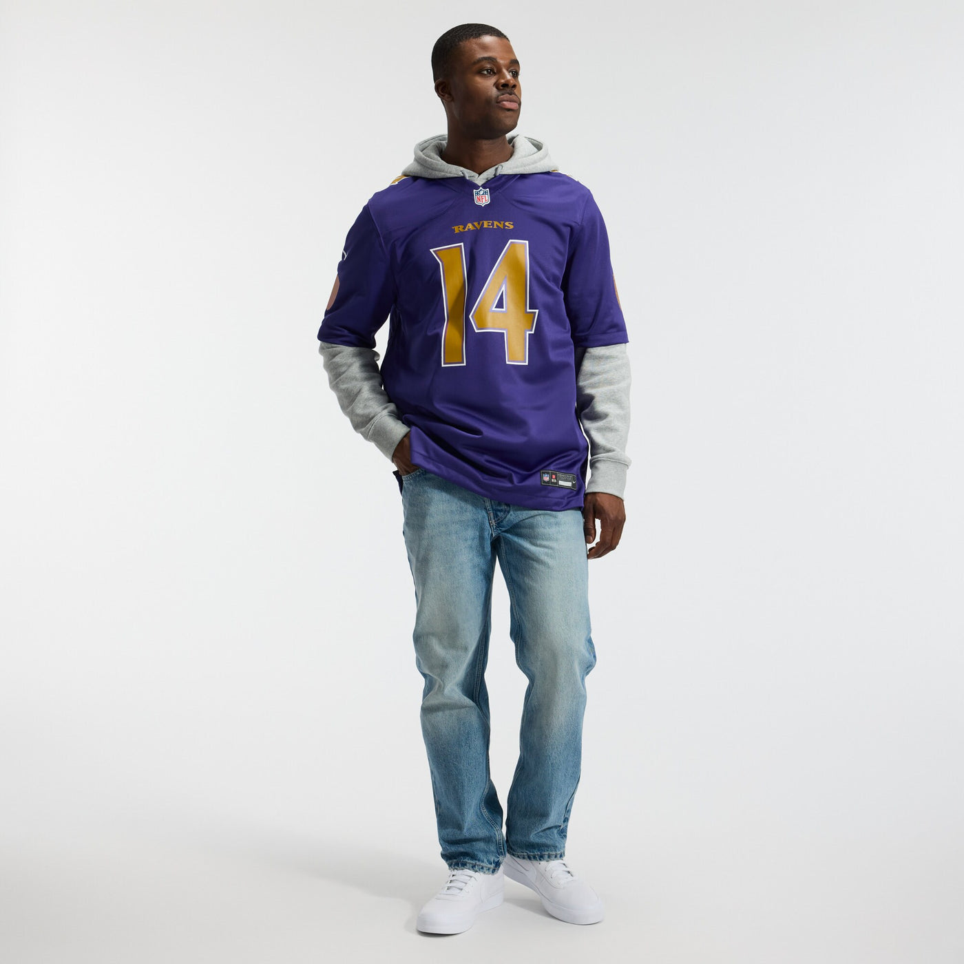 Baltimore Ravens Kyle Hamilton Nike Purple Alternate Game Jersey