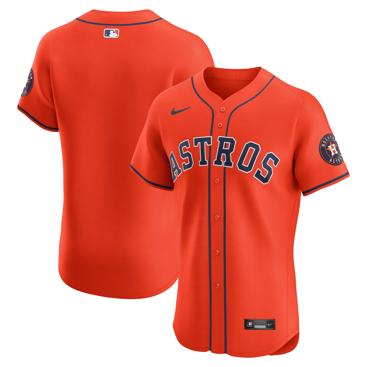 Houston Astros Orange Alternate Elite Jersey