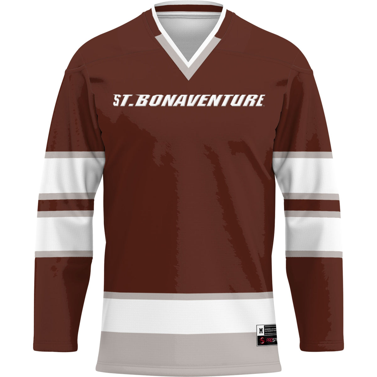 St. Bonaventure Bonnies GameDay Greats Hockey Jersey - Brown