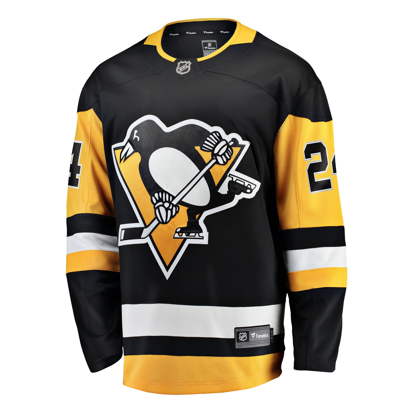 Pittsburgh Penguins Matt Dumba Fanatics Black Home Breakaway Jersey