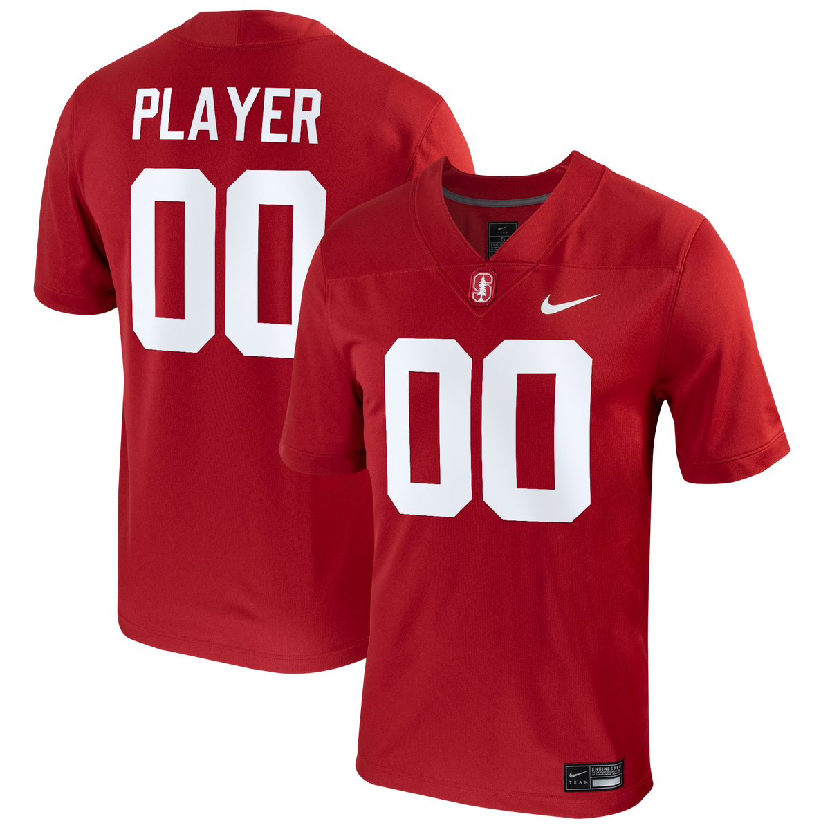 Stanford Cardinal Pick-A-Player NIL Replica Football Jersey - Cardinal