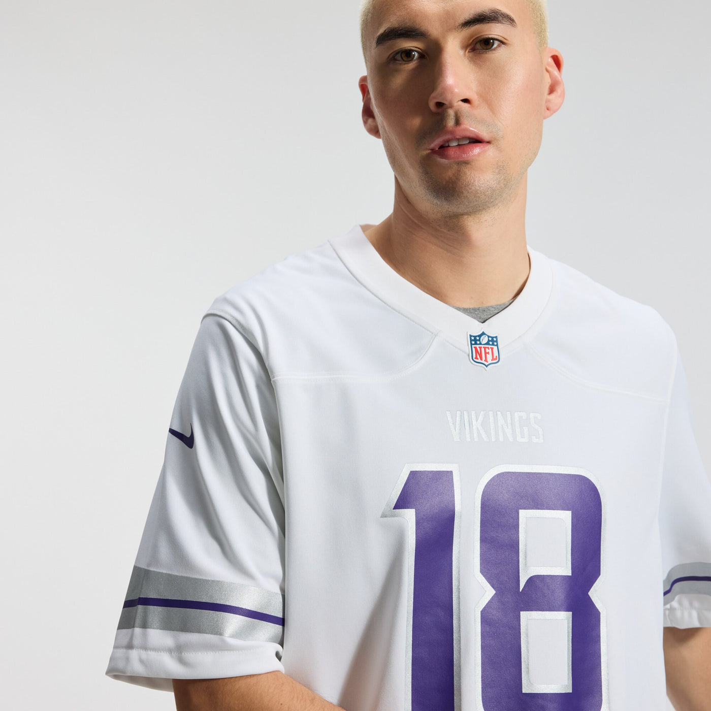 Minnesota Vikings Justin Jefferson Nike White Alternate Game Player Jersey