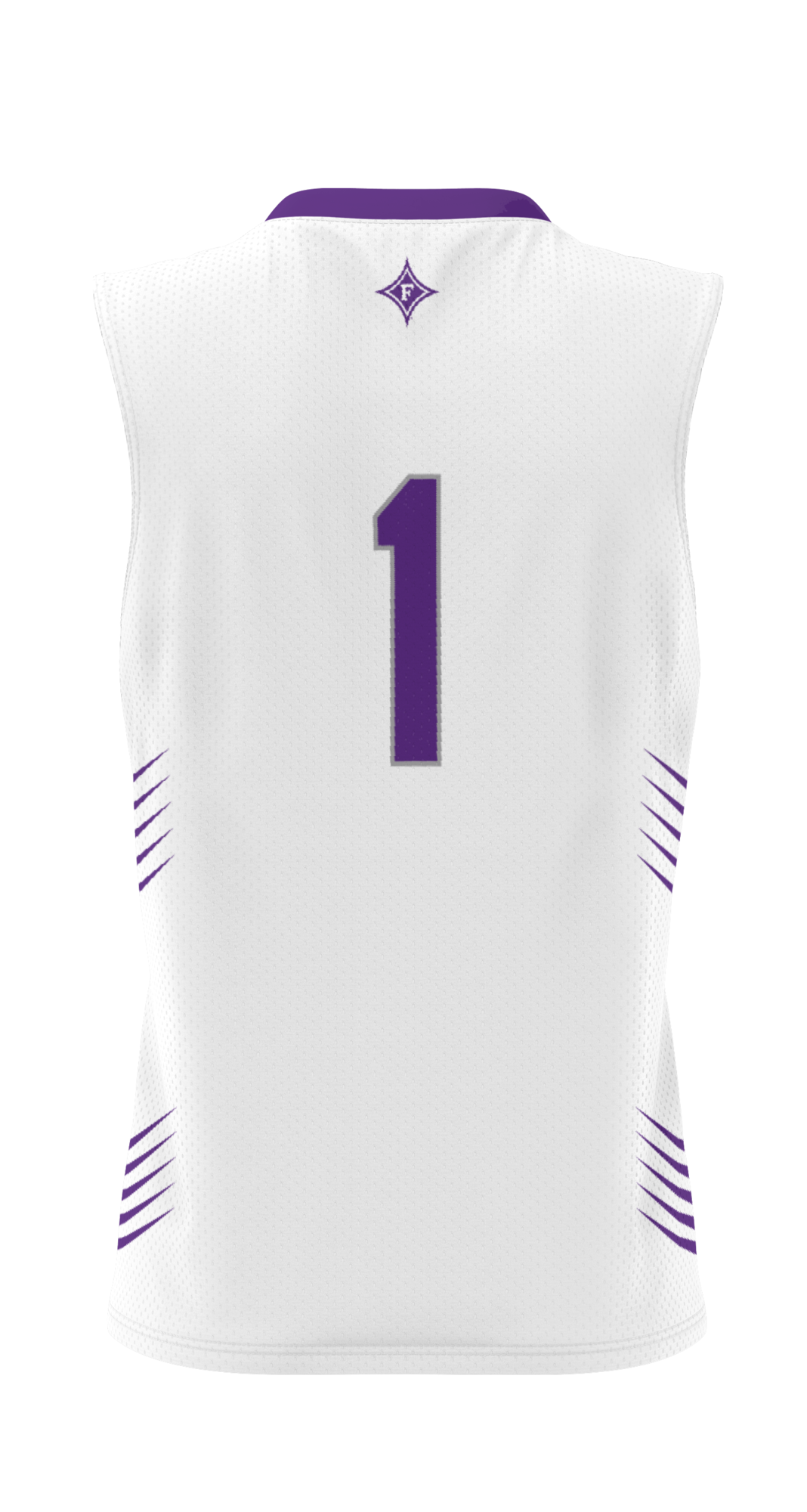 #1 Furman Paladins GameDay Greats Lightweight Basketball Jersey - White