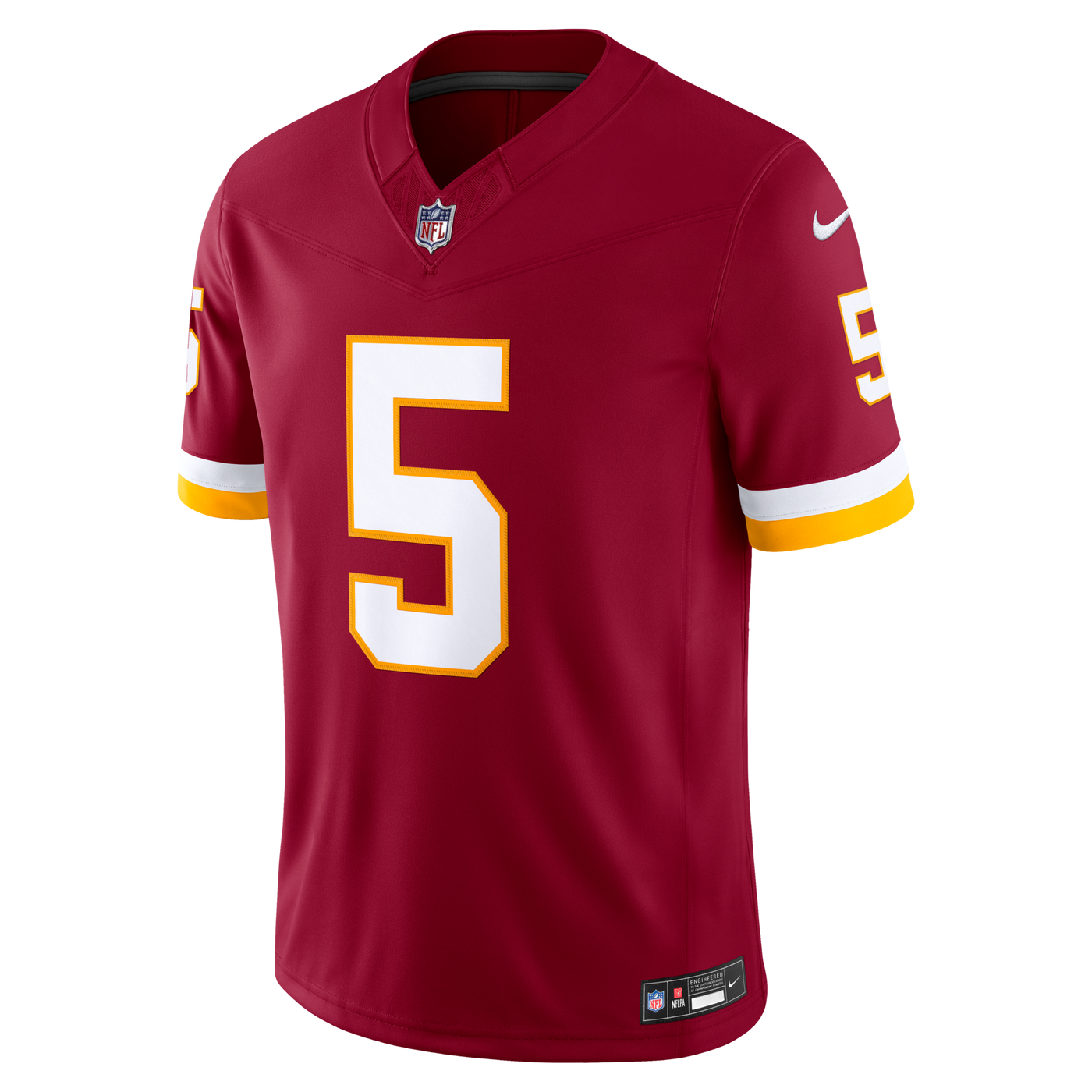 Washington Commanders Jayden Daniels Nike Burgundy Team Vapor F.U.S.E. Stitched Limited Jersey