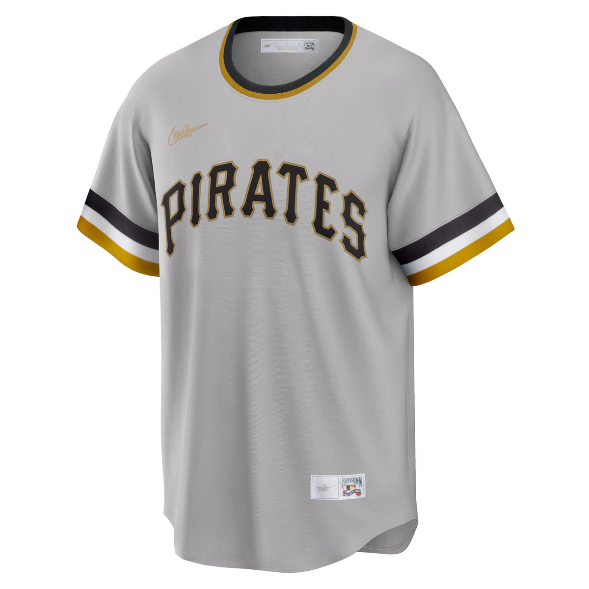 Pittsburgh Pirates Roberto Clemente Gray Road Cooperstown Collection Player Jersey