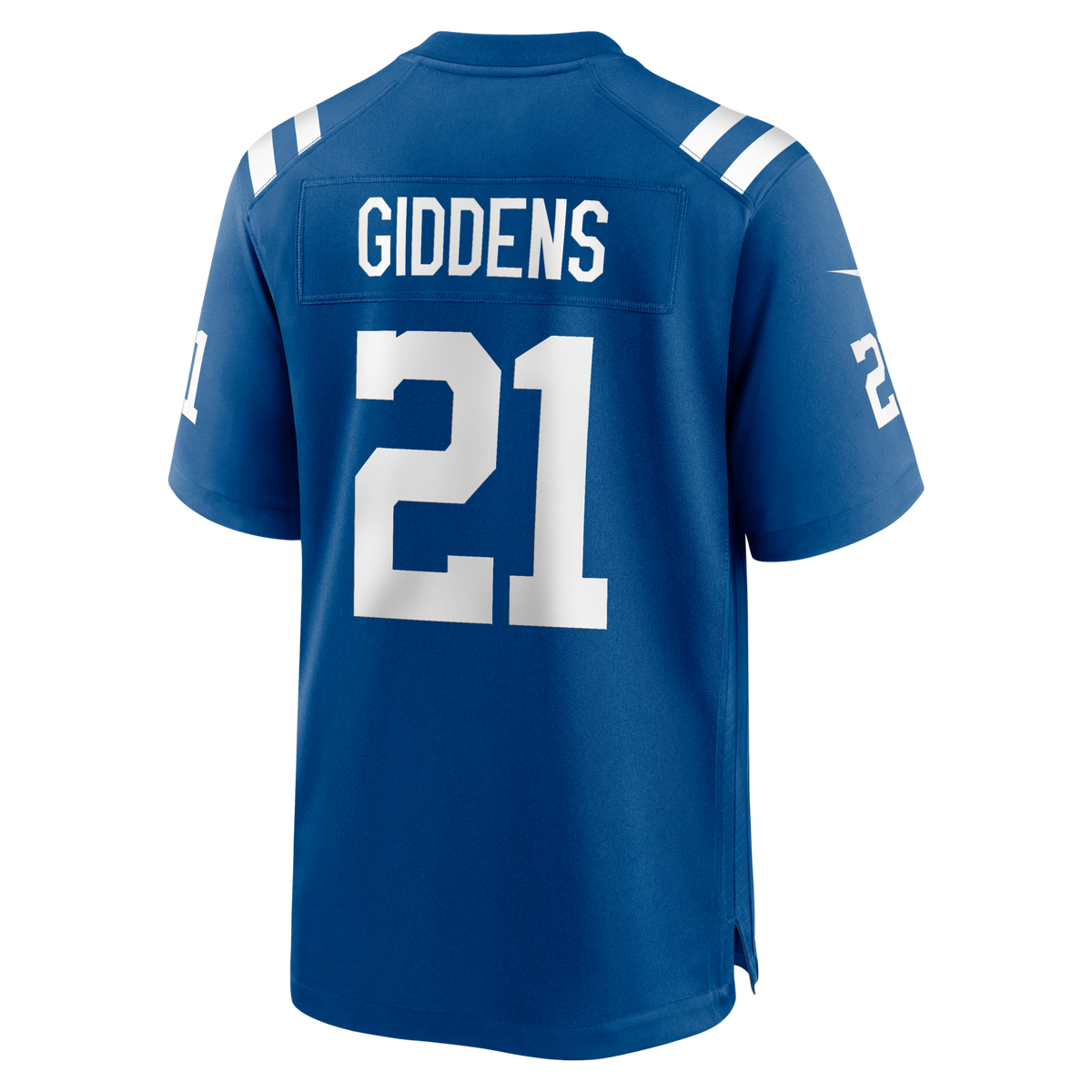 Indianapolis Colts DJ Giddens Royal Team Game Jersey