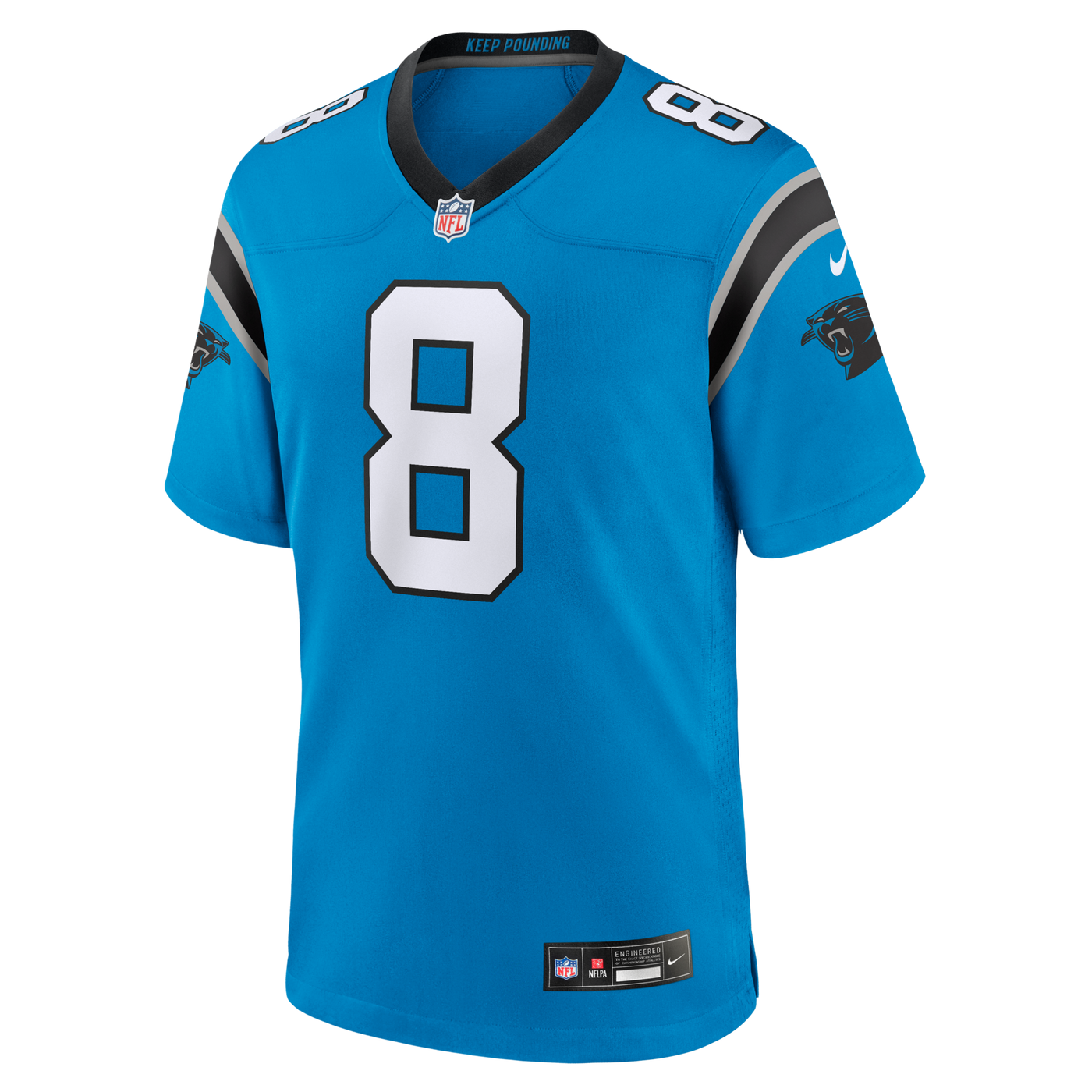 Carolina Panthers Jaycee Horn Nike Blue Alternate Game Jersey