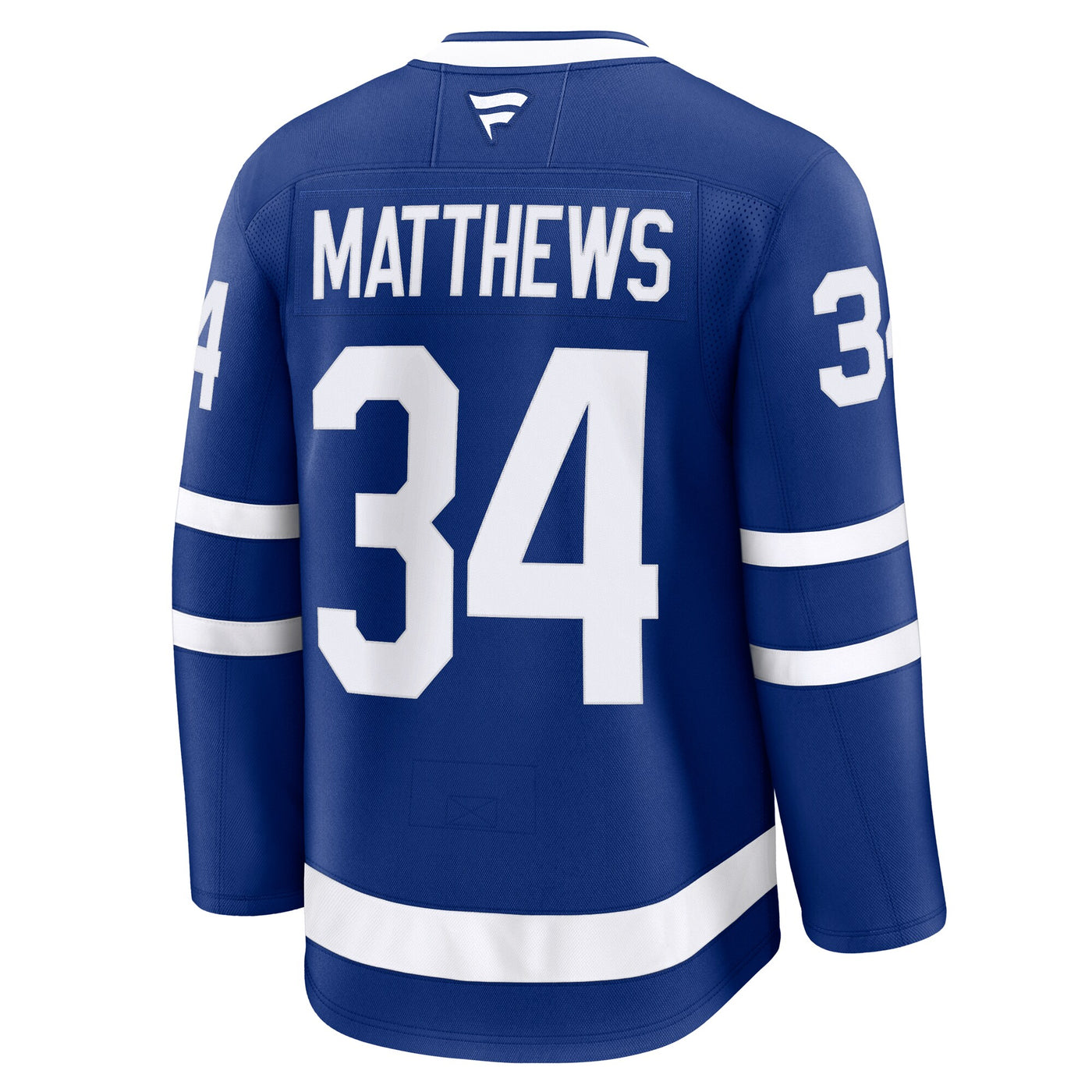 Toronto Maple Leafs Auston Matthews Fanatics Blue Captain Patch Home Premium Jersey