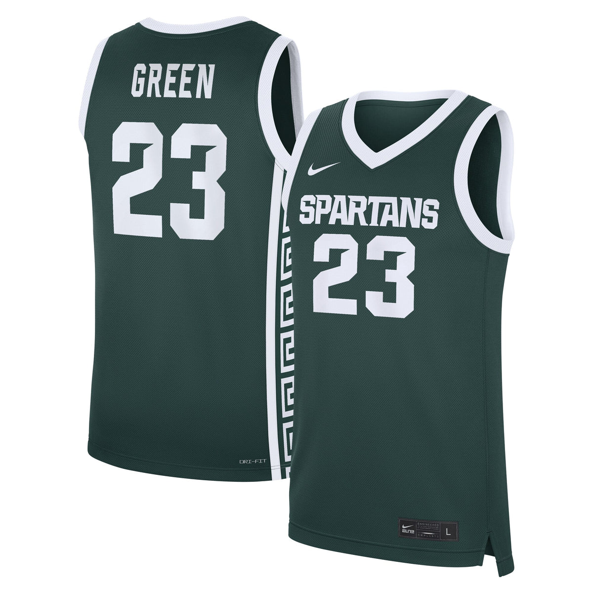 Draymond Green Michigan State Spartans Road Replica Basketball Jersey - Green