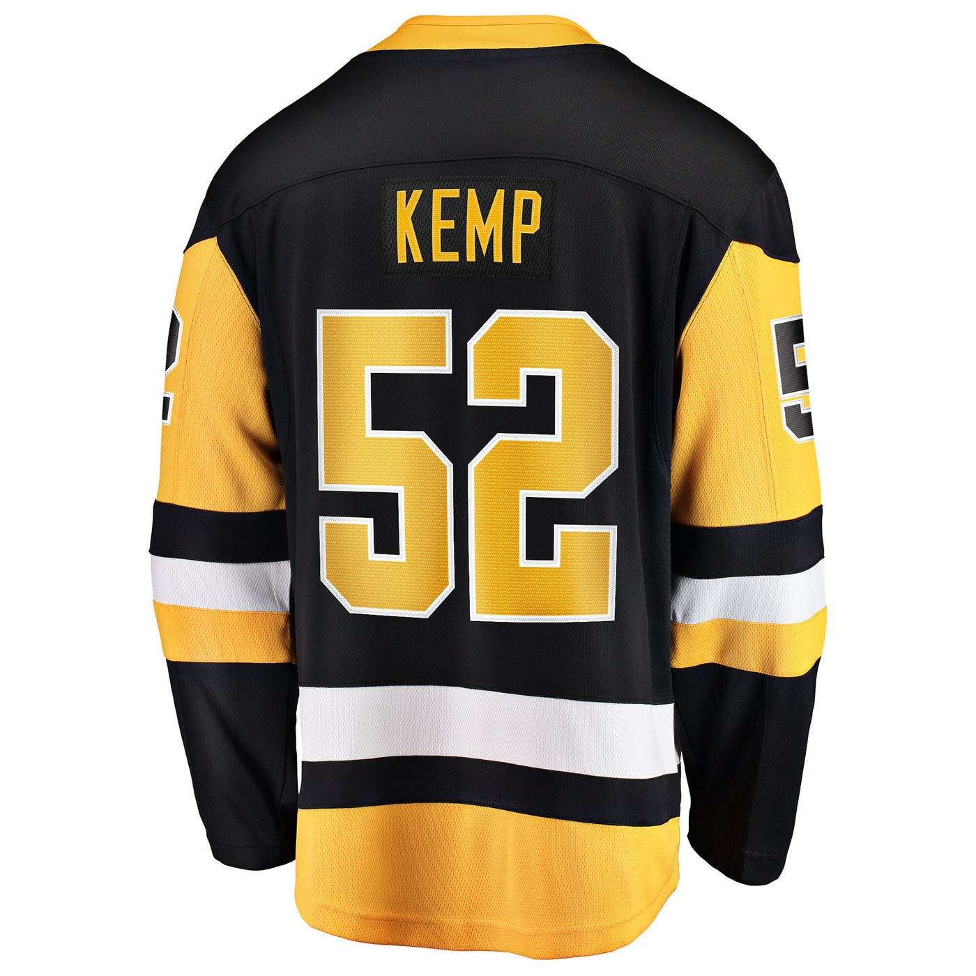Pittsburgh Penguins Philip Kemp Fanatics Black Home Breakaway Jersey