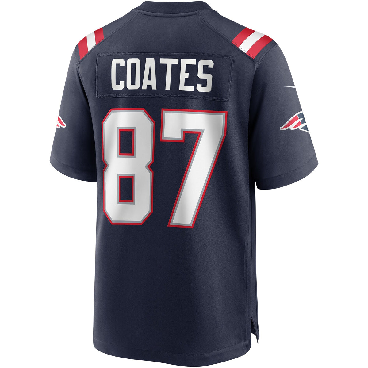 New England Patriots Ben Coates Navy Game Retired Player Jersey