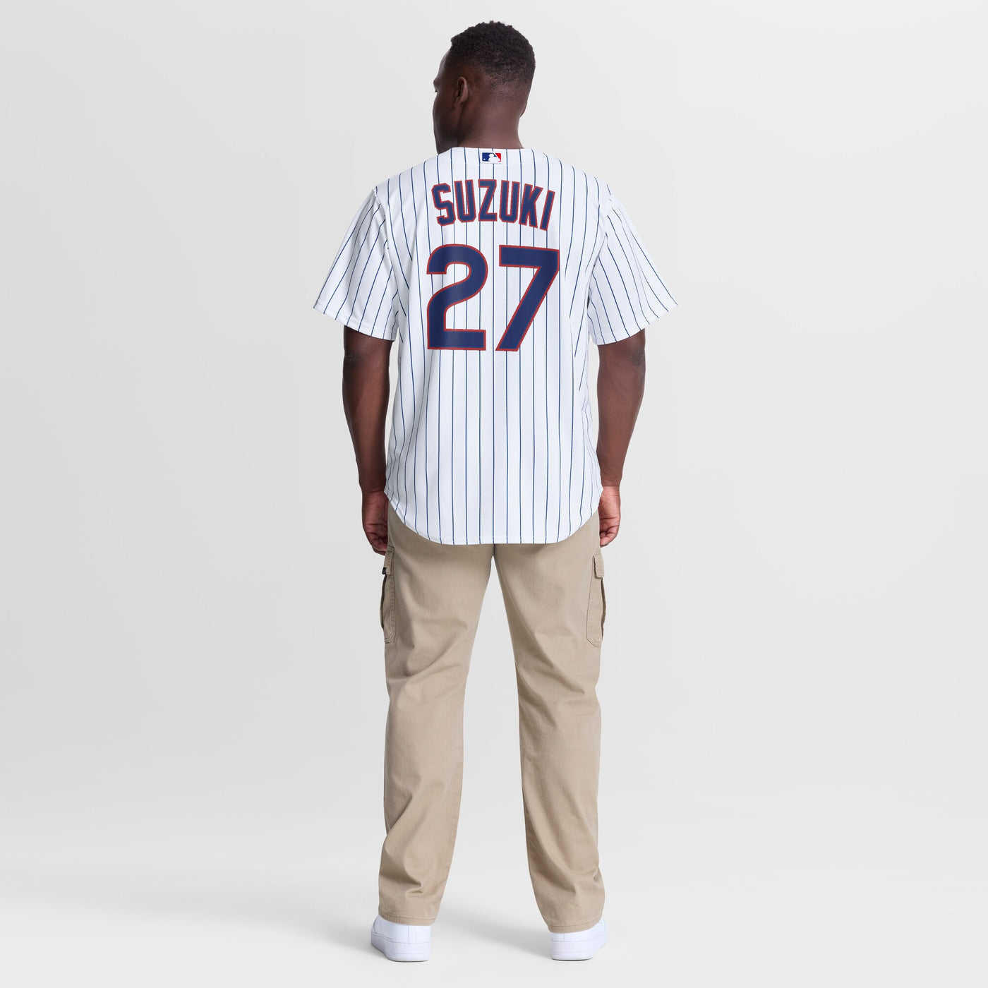 Chicago Cubs Seiya Suzuki Nike White Home Replica Jersey