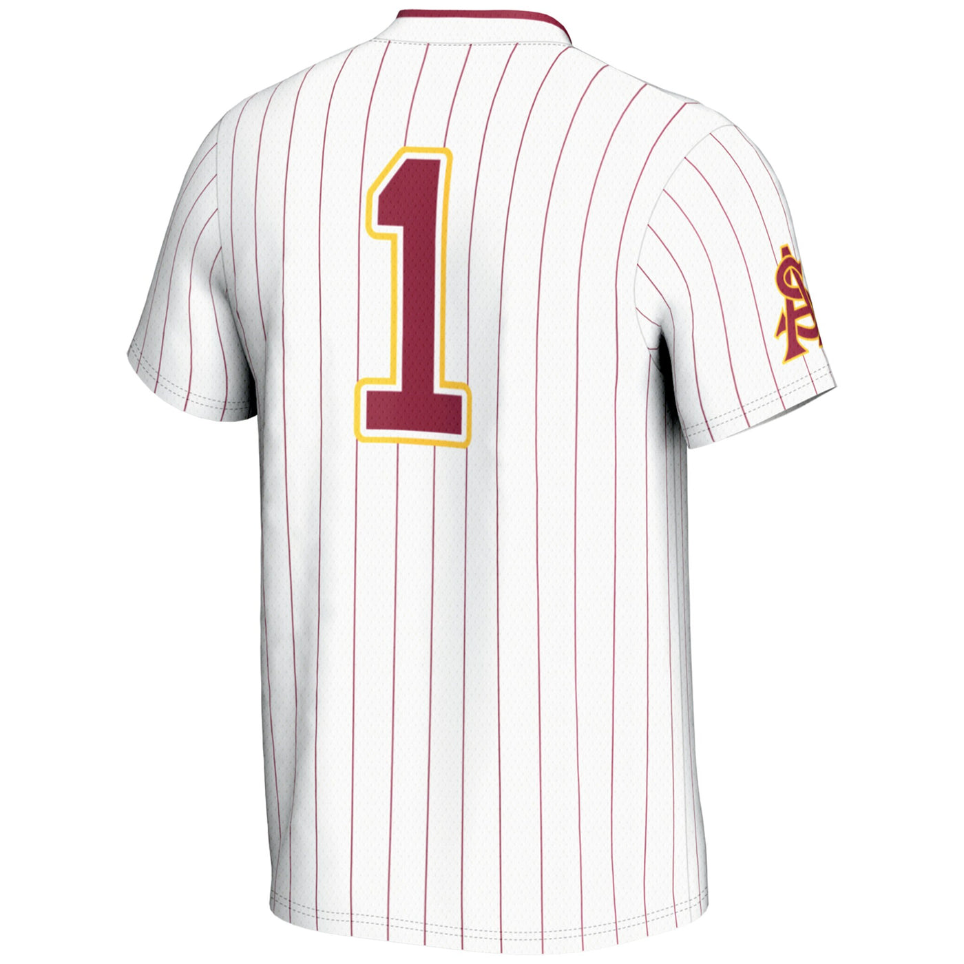 GameDay Greats #1 White Arizona State Sun Devils Lightweight Softball Jersey