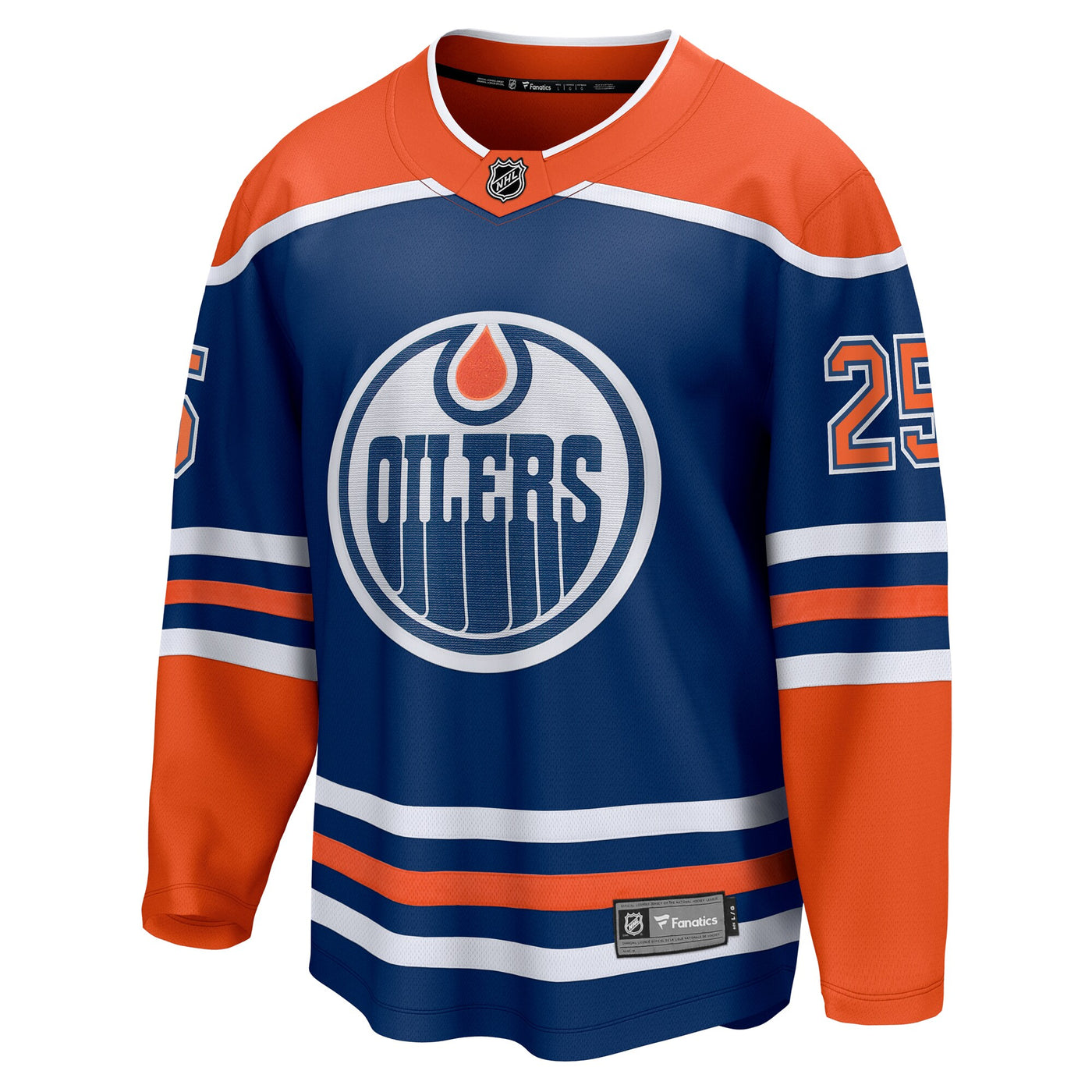Edmonton Oilers Darnell Nurse Fanatics Royal Home Breakaway Player Jersey