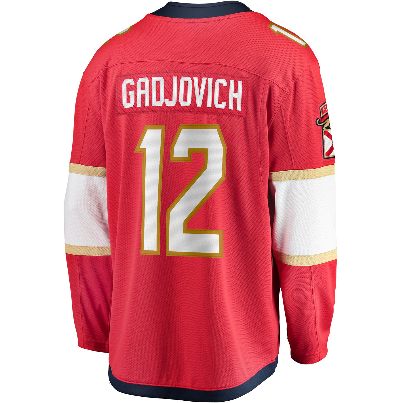 Florida Panthers Jonah Gadjovich Fanatics Red Premier Breakaway Player Jersey