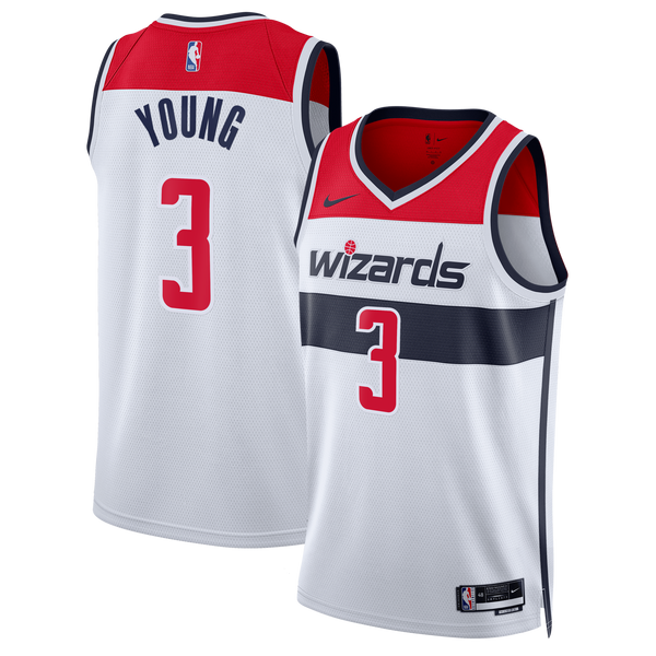 Washington Wizards Nike Association Edition Swingman Jersey - White - Trae Young