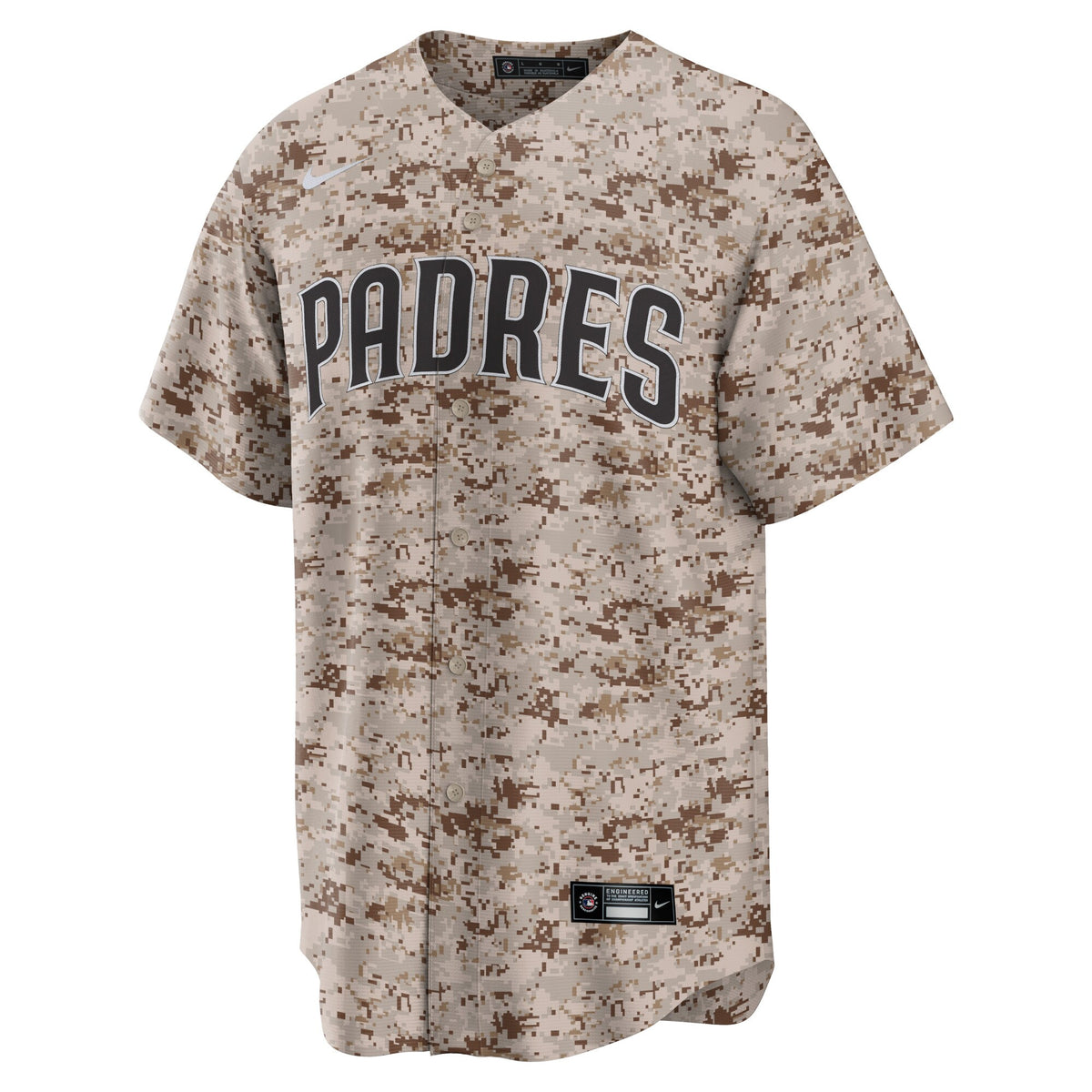 San Diego Padres Joe Musgrove Camo USMC Alternate Replica Player Jersey