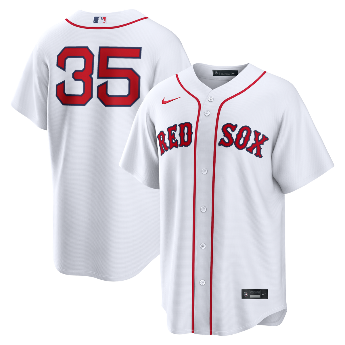 Boston Red Sox Garrett Crochet White Home Replica Jersey