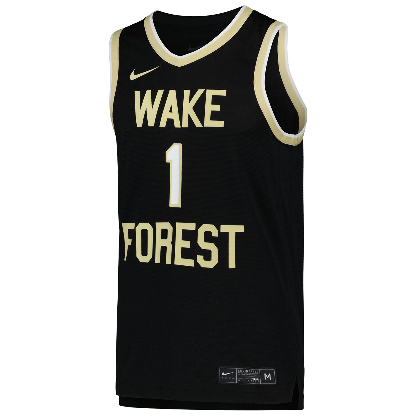 Nike Black Wake Forest Demon Deacons Replica Basketball Jersey