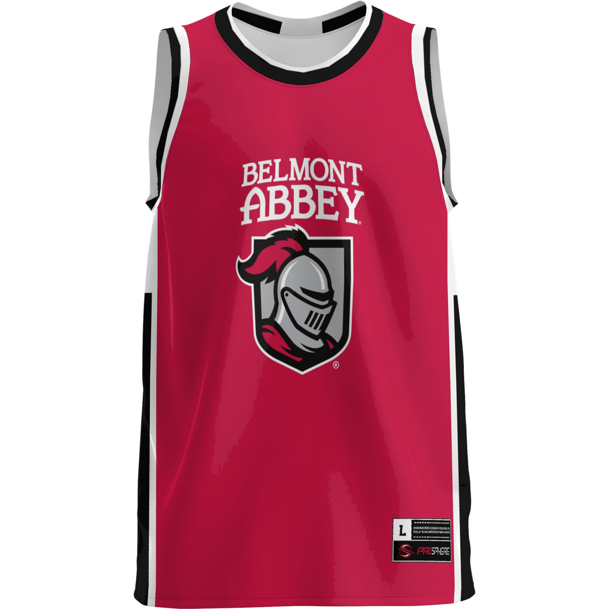 Belmont Abbey Crusaders GameDay Greats Lightweight Basketball Jersey - Scarlet