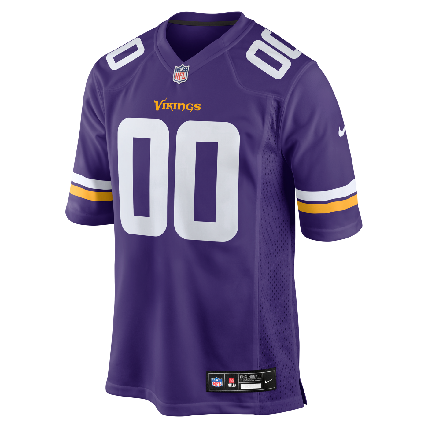 Minnesota Vikings Nike Purple Custom Game Jersey