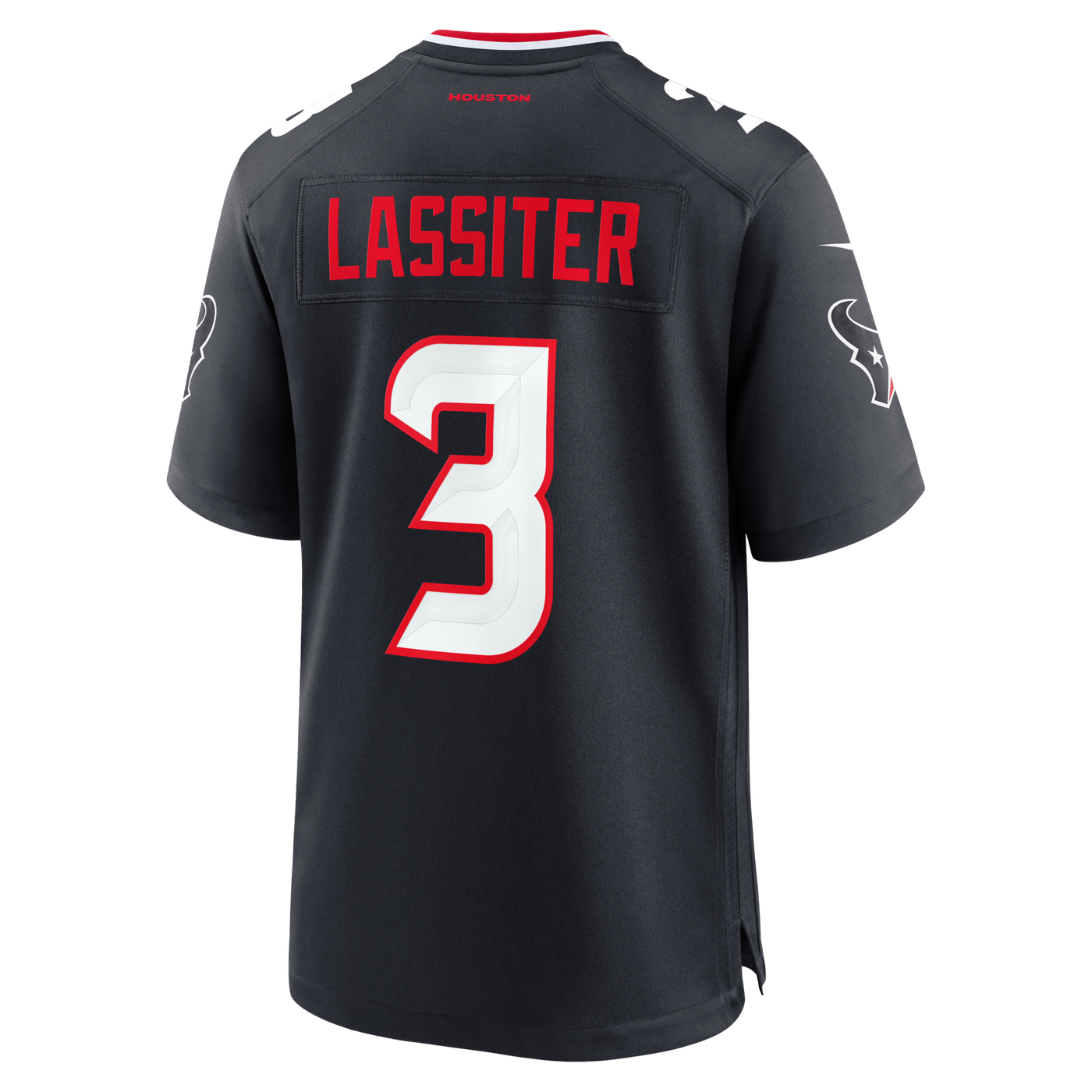 Houston Texans Kamari Lassiter Nike Navy Team Game Jersey