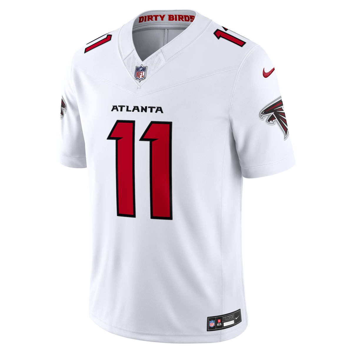 Atlanta Falcons Jalon Walker White Vapor F.U.S.E. Stitched Limited Jersey