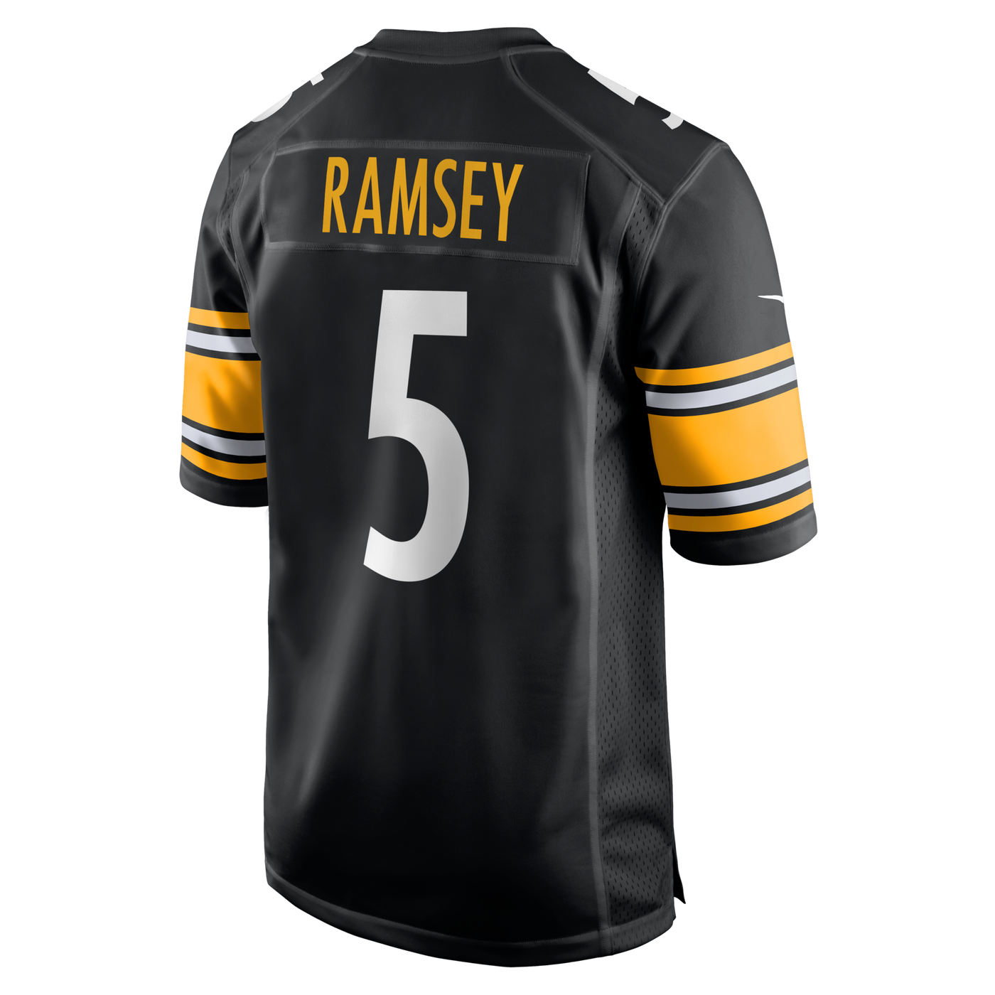 Pittsburgh Steelers Jalen Ramsey Nike Black Team Game Jersey