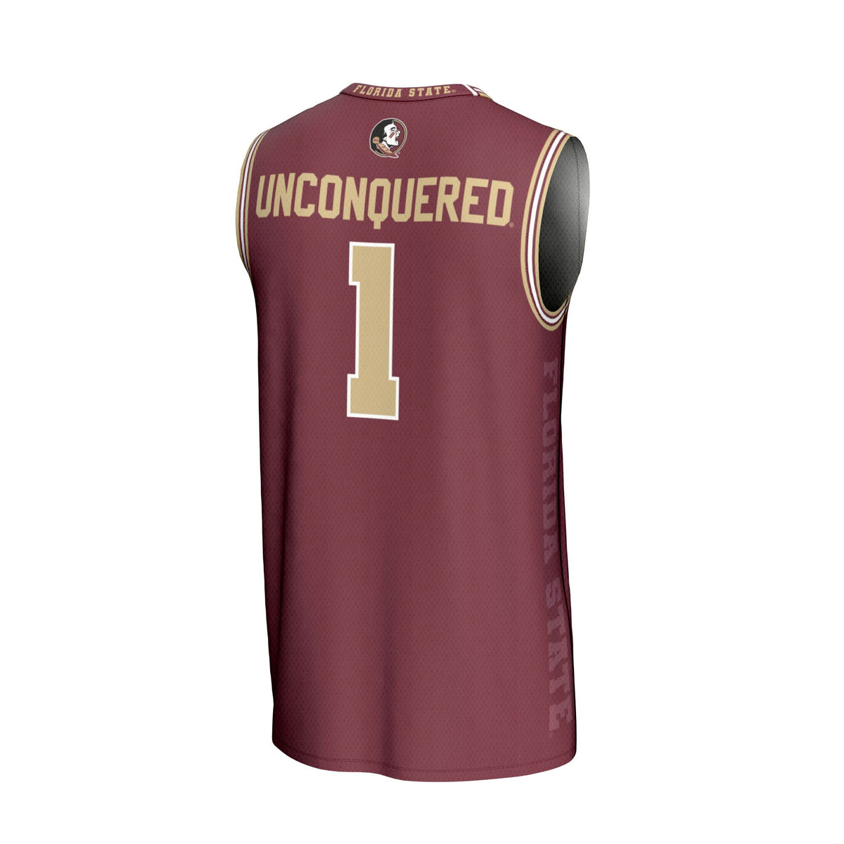 #1 Florida State Seminoles GameDay Greats Lightweight Icon Print Basketball Jersey - Garnet