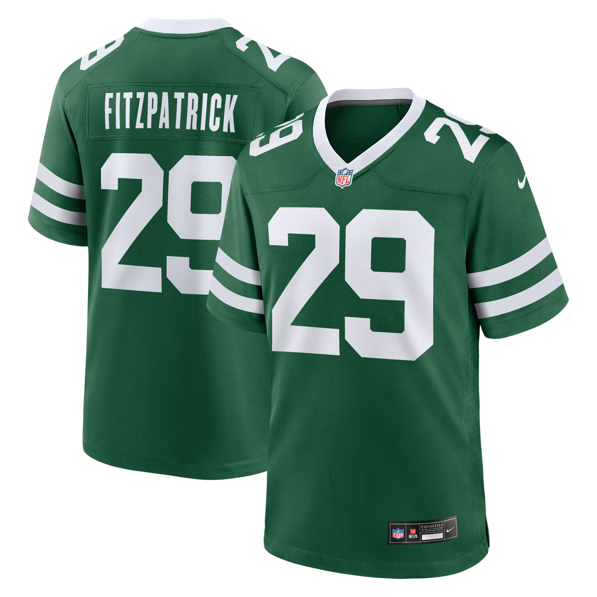 New York Jets Minkah Fitzpatrick Legacy Green Game Jersey