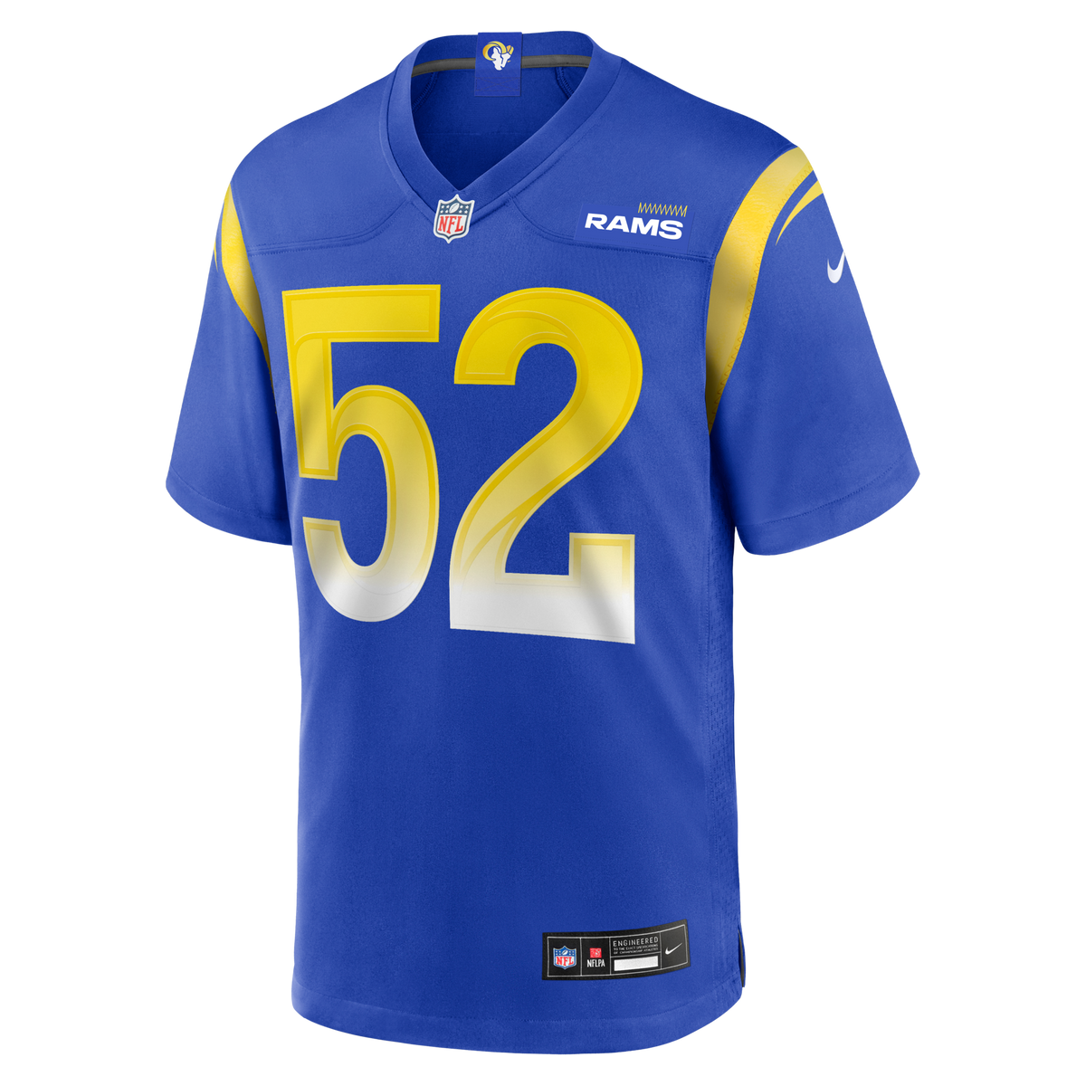 Los Angeles Rams Larrell Murchison Royal Team Game Jersey