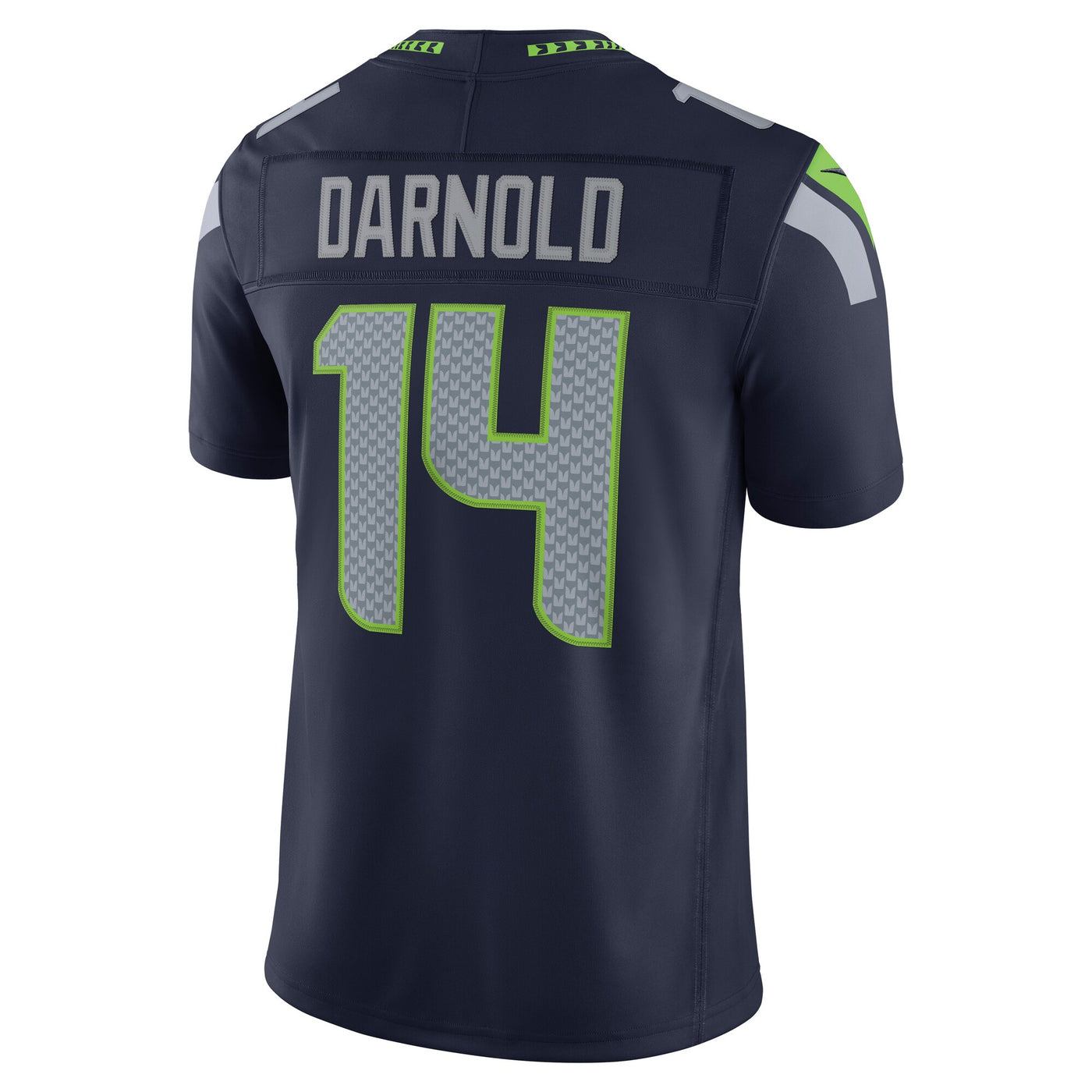 Seattle Seahawks Sam Darnold Nike College Navy Team Vapor F.U.S.E. Stitched Limited Jersey