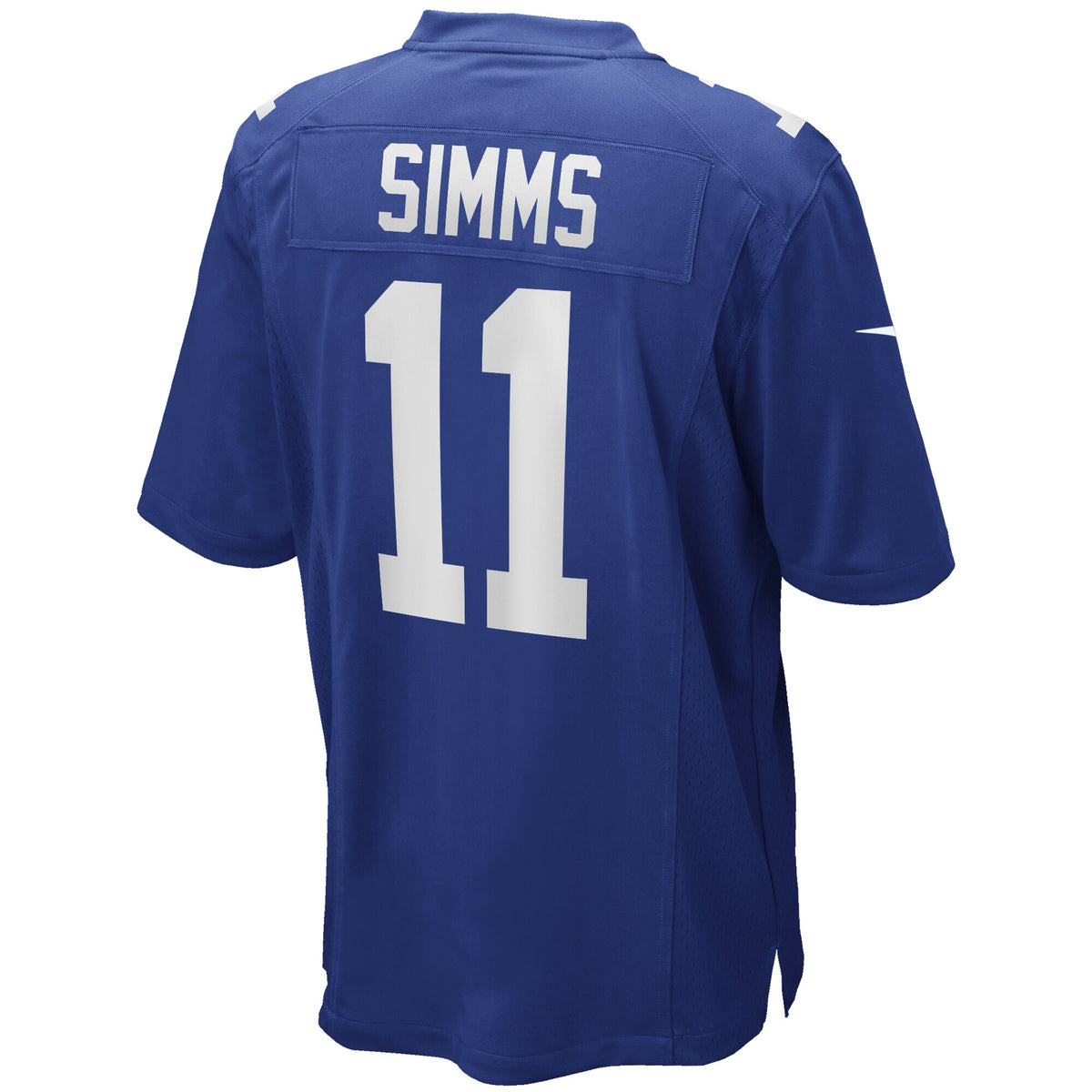 New York Giants Phil Simms Royal Game Retired Player Jersey
