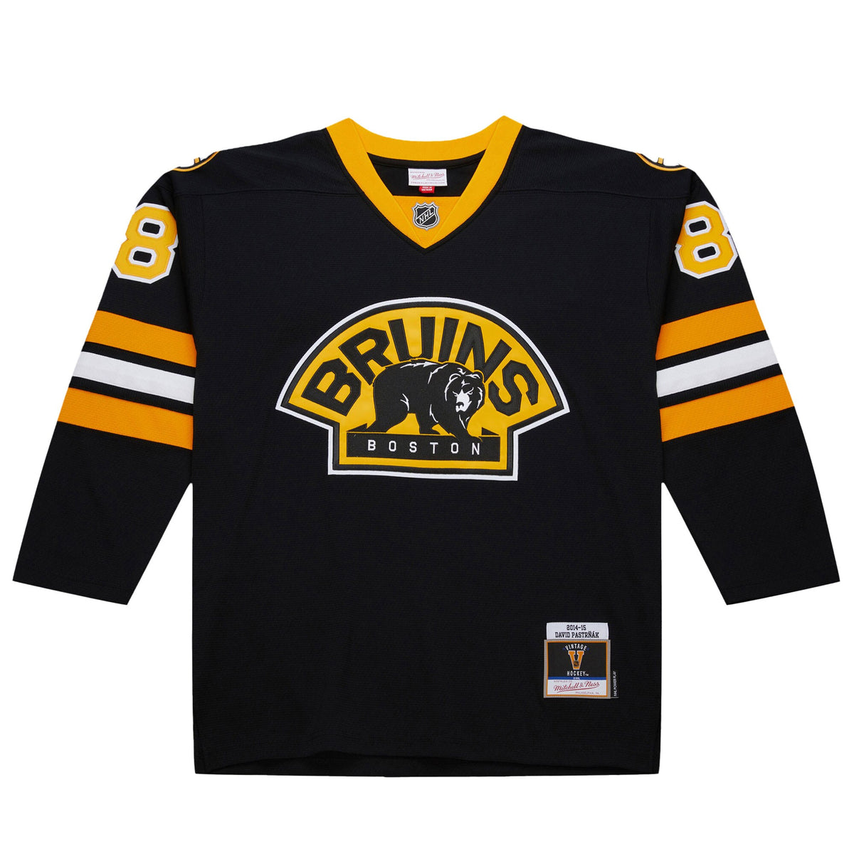 Boston Bruins David Pastrnak Black 2014-15 Power Play Jersey