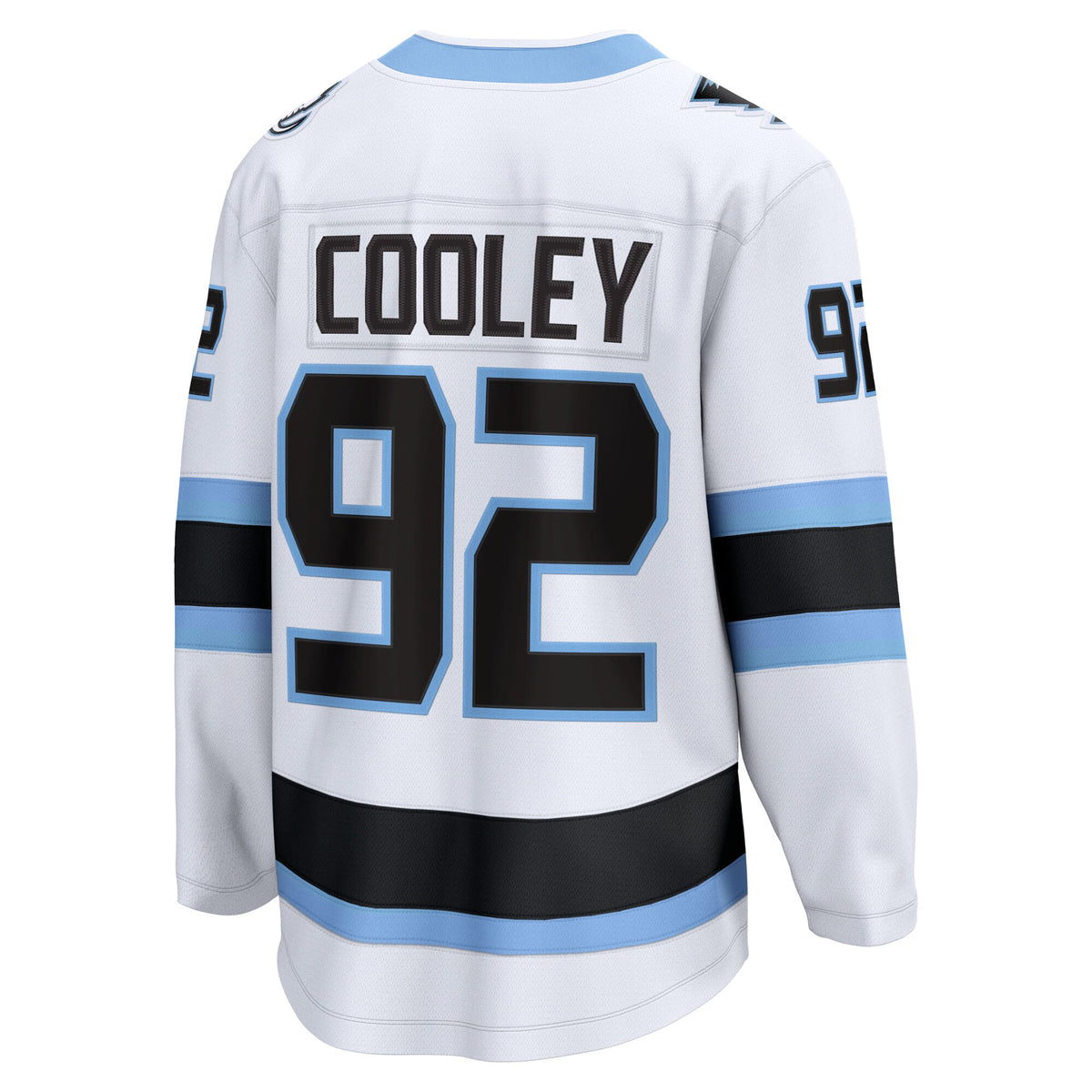 Utah Mammoth Logan Cooley Fanatics White Away Breakaway Player Jersey