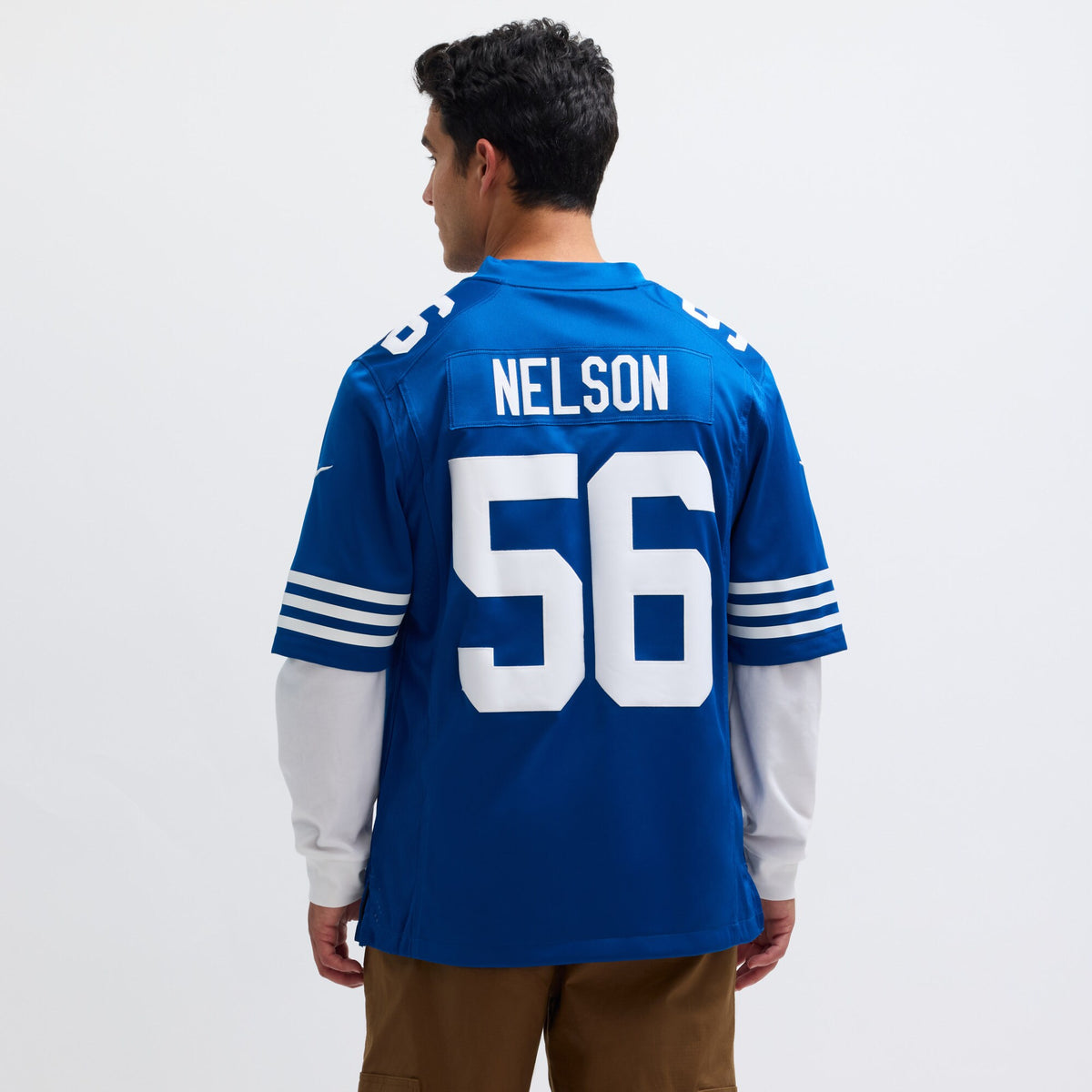 Indianapolis Colts Quenton Nelson Royal Alternate Vapor Limited Jersey